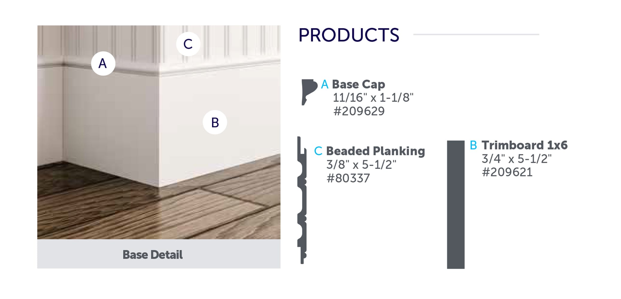 Royal Building Products 02450 Baseboard-Moulding - View #5