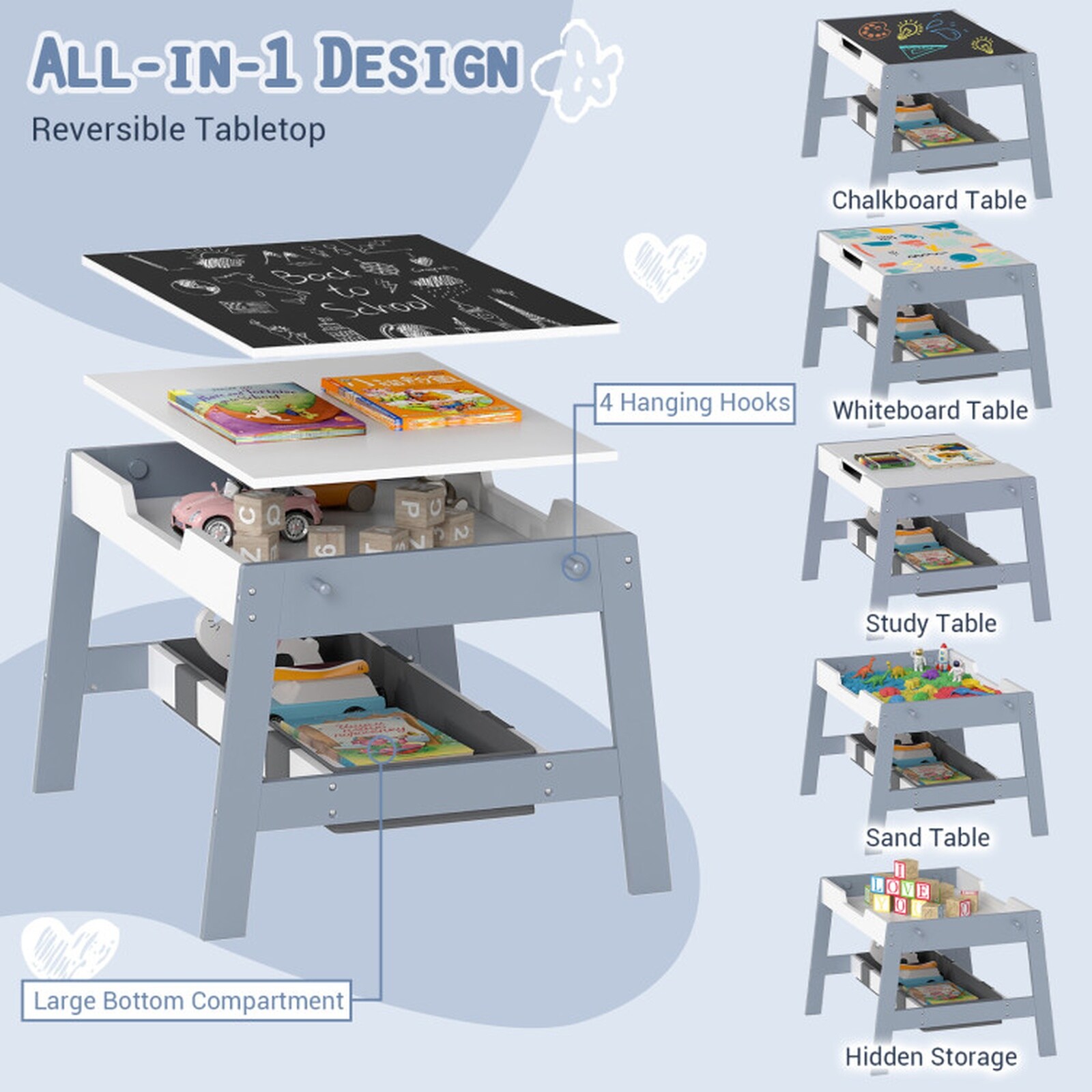 SUGIFT LW102SUGHY3306 Kids-Play-Tables - View #4