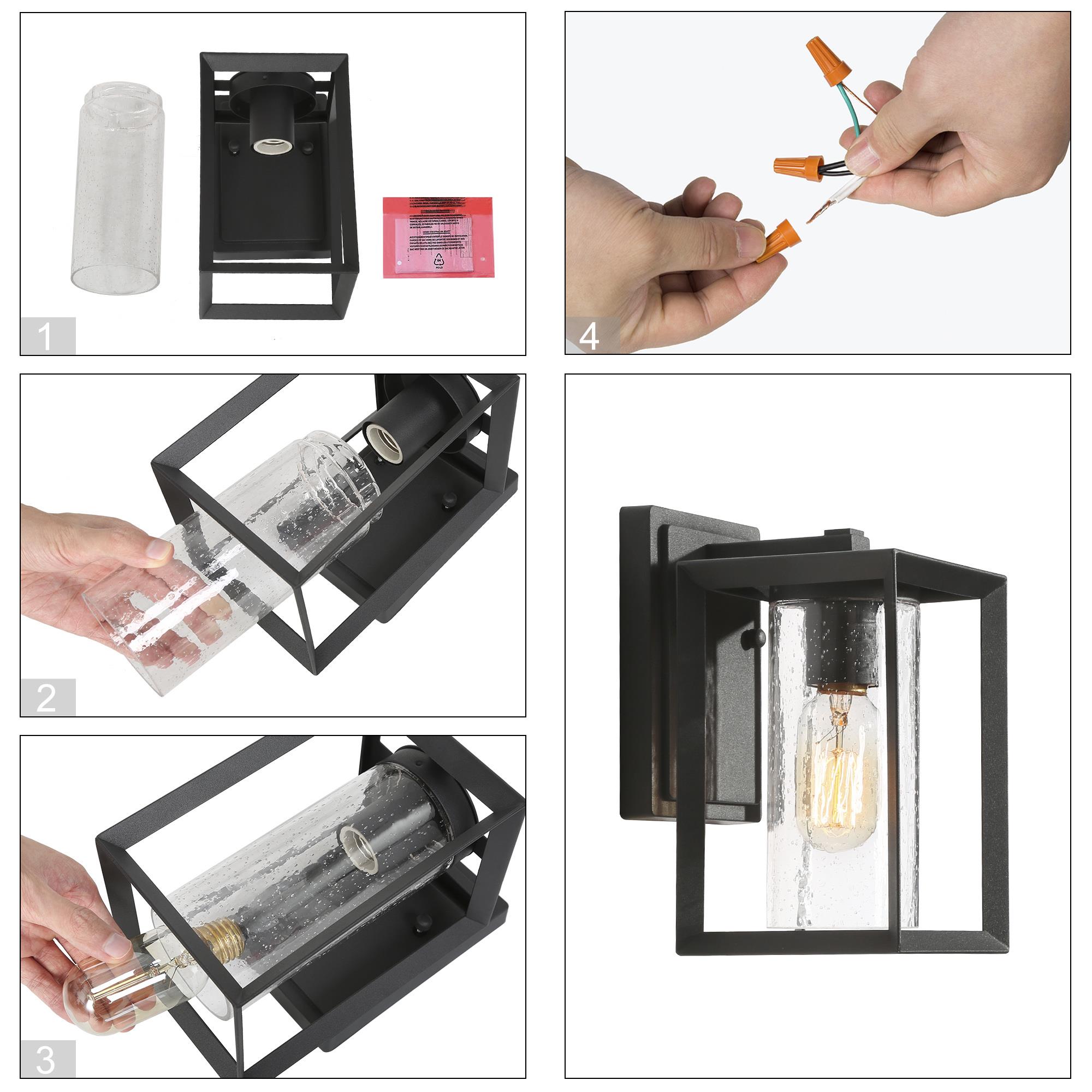 Uolfin 6JRUNM-LWS24363-I7 Outdoor-Wall-Lighting - View #6