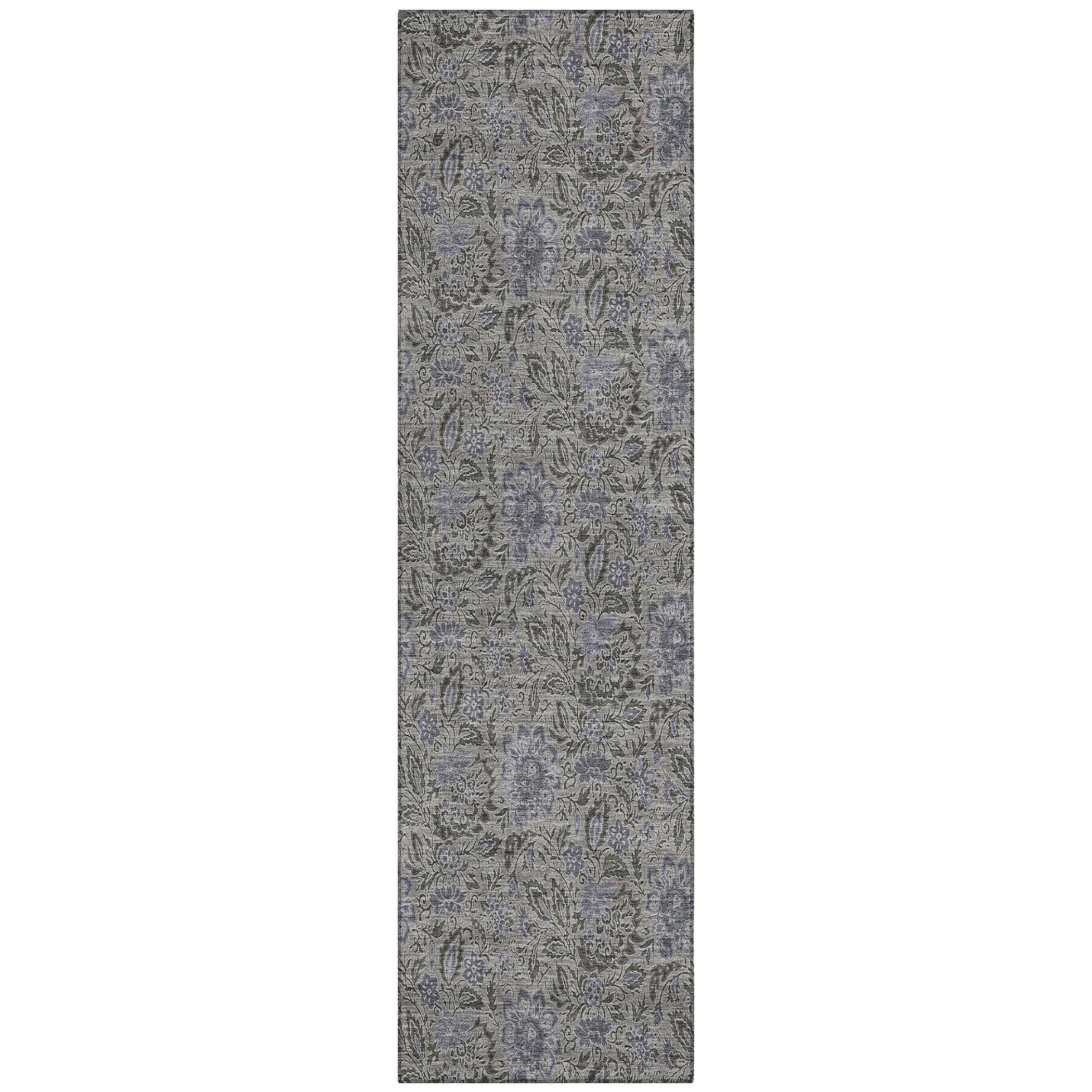 Addison Rugs ACN660KH2X8 Chantille ACN660KH 2 x 7 (ft) Polyester Khaki Rectangular Indoor/Outdoor Geometric Machine washable Runner rug