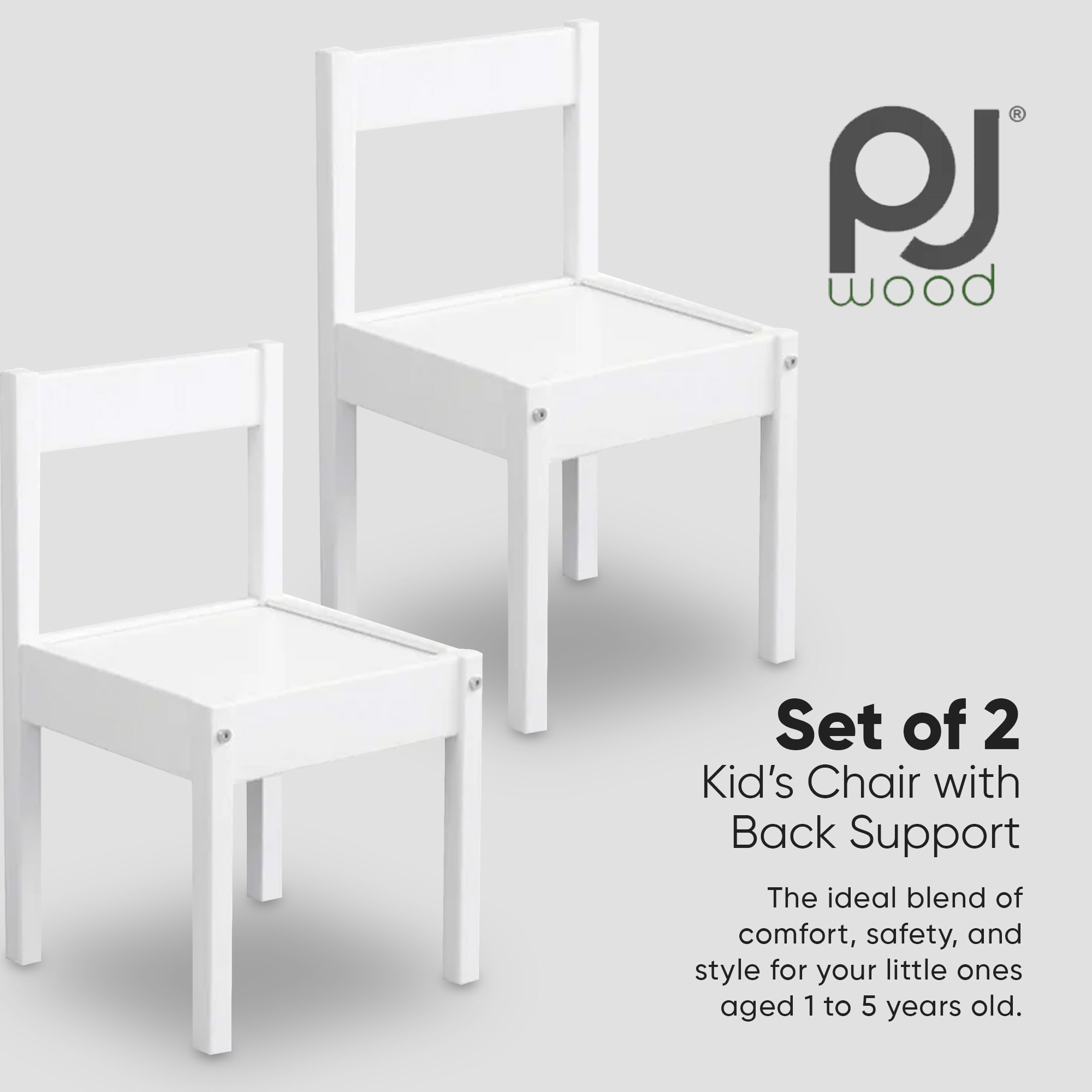 PJ Wood 393669 Kids-Chairs - View #2