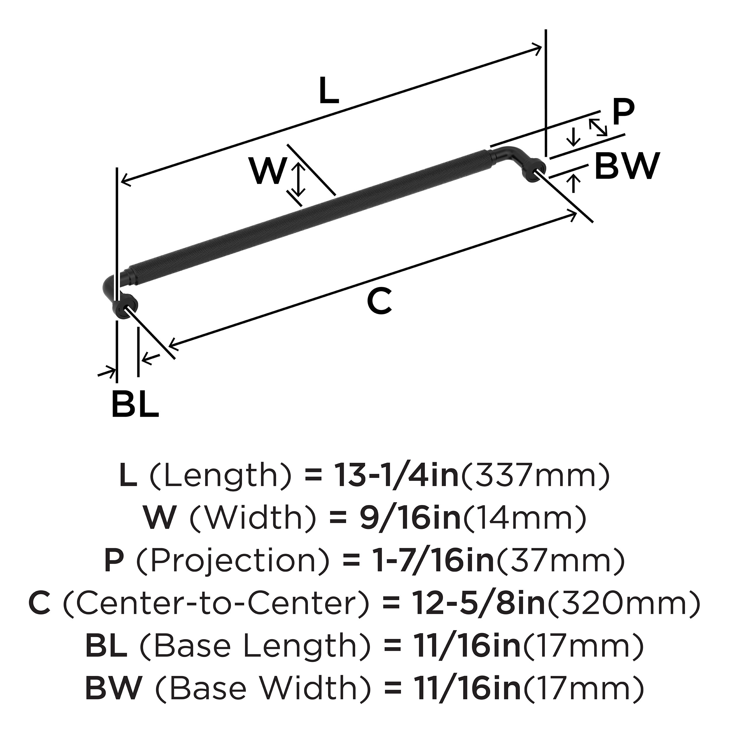 Amerock BP37688MB Cabinet-Pulls - View #4