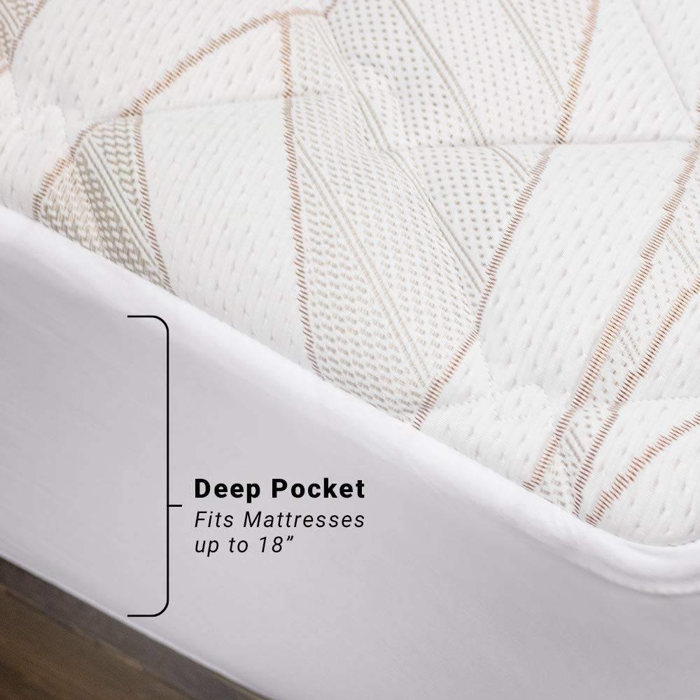 eLuxury COPPERPADTL Mattress-Covers - View #4