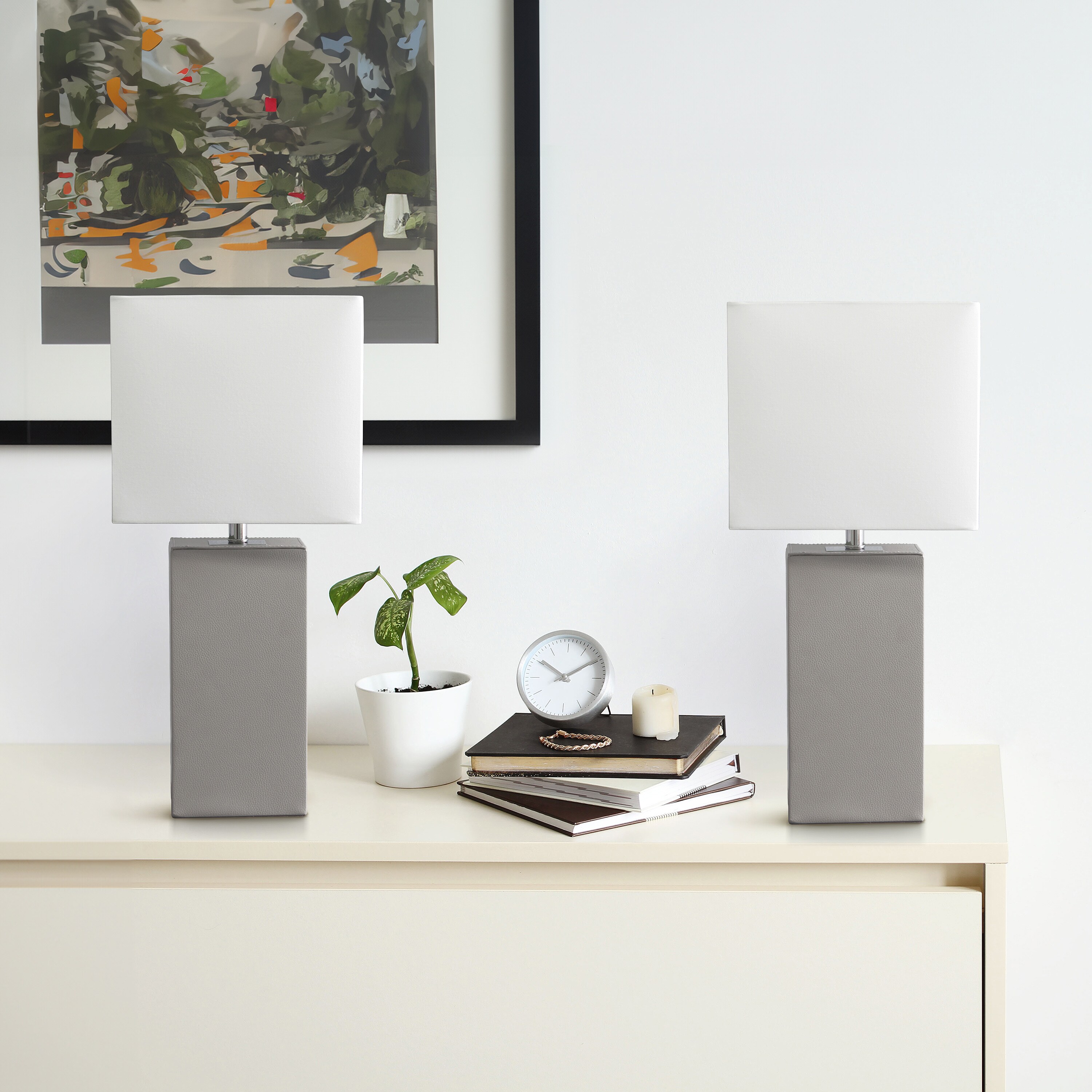 Lalia Home LHT-3008-GY-2PK Table-Lamps - View #4