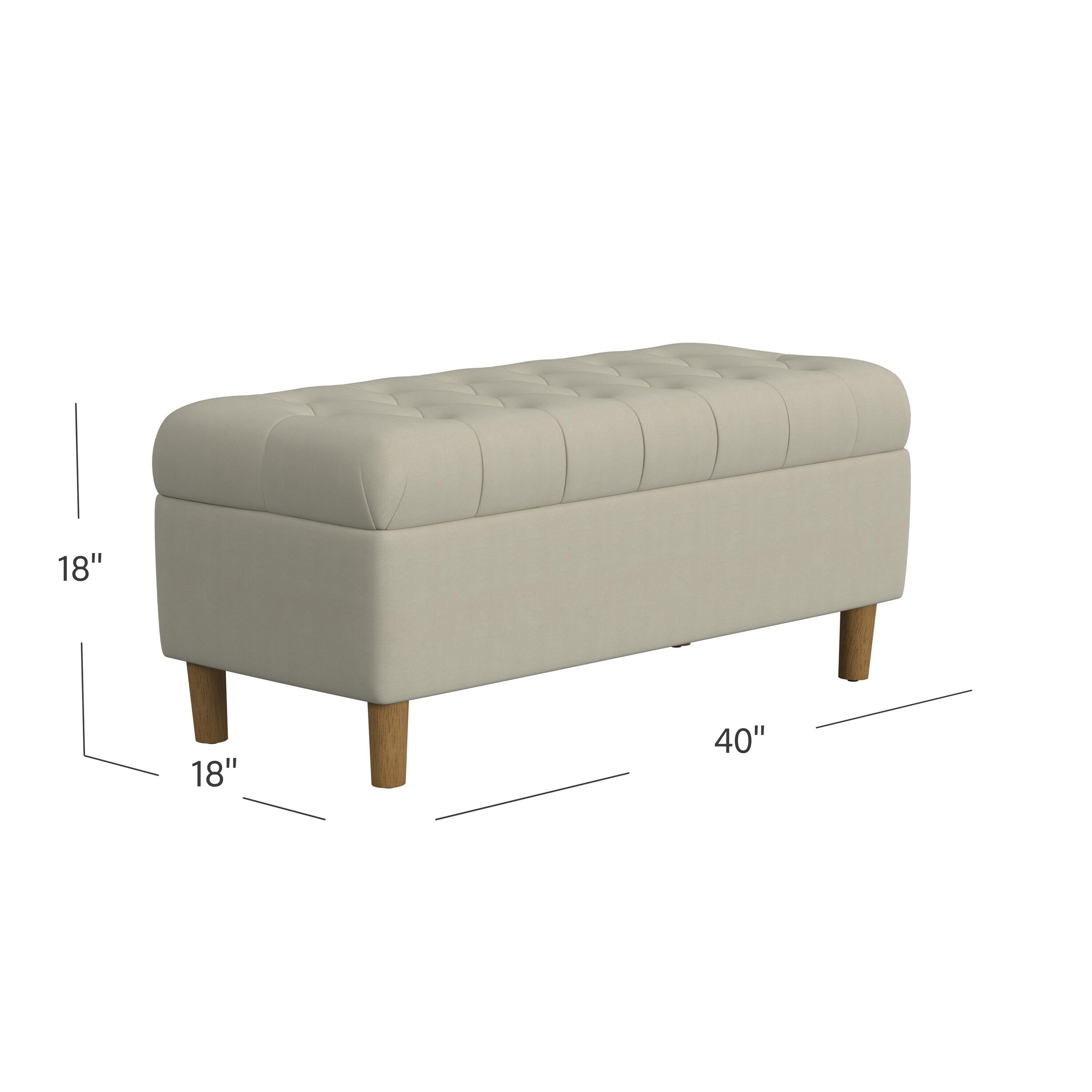 HomePop K8687-B309 bench - View #8