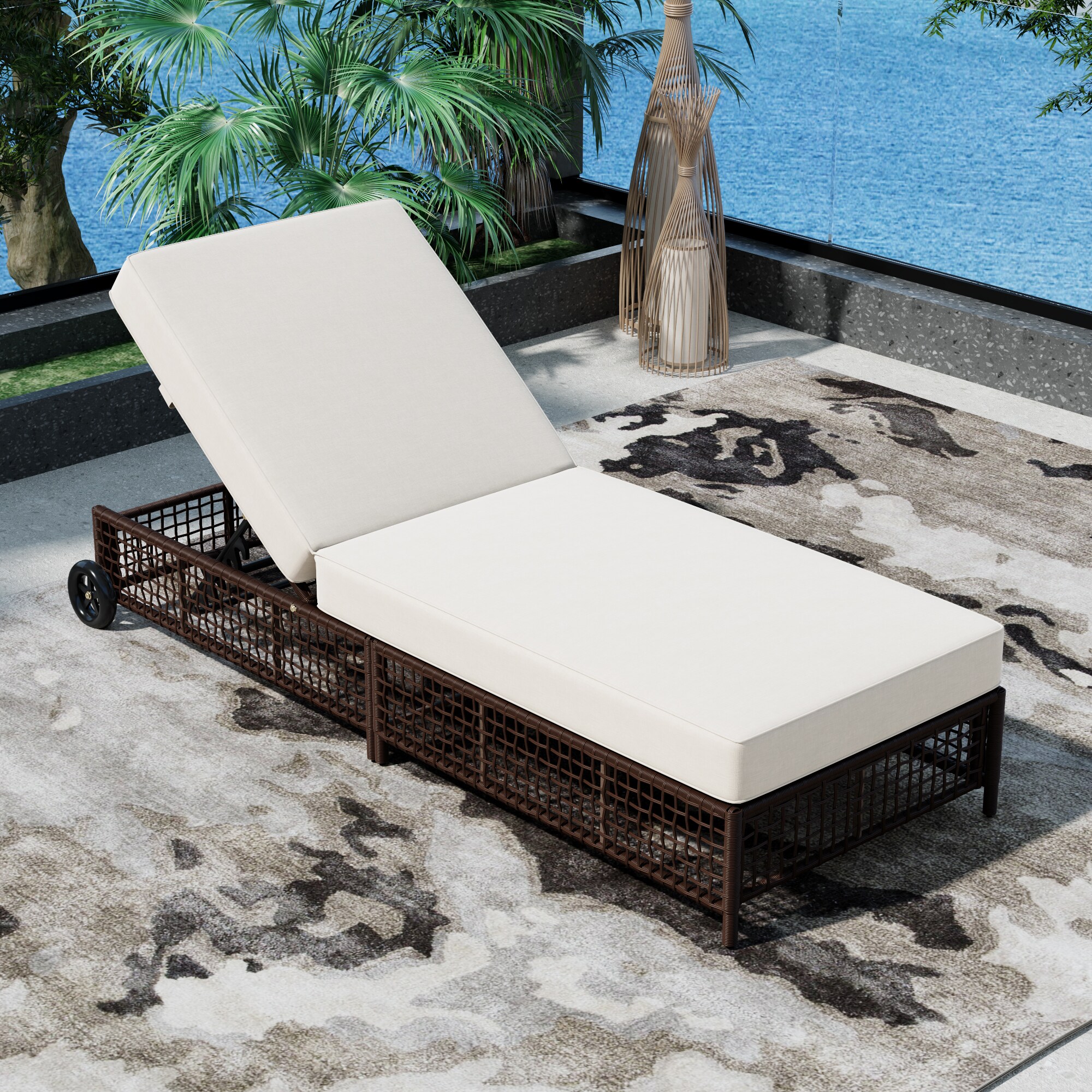 SINOFURN SYB140003WT Patio-Chairs - View #2