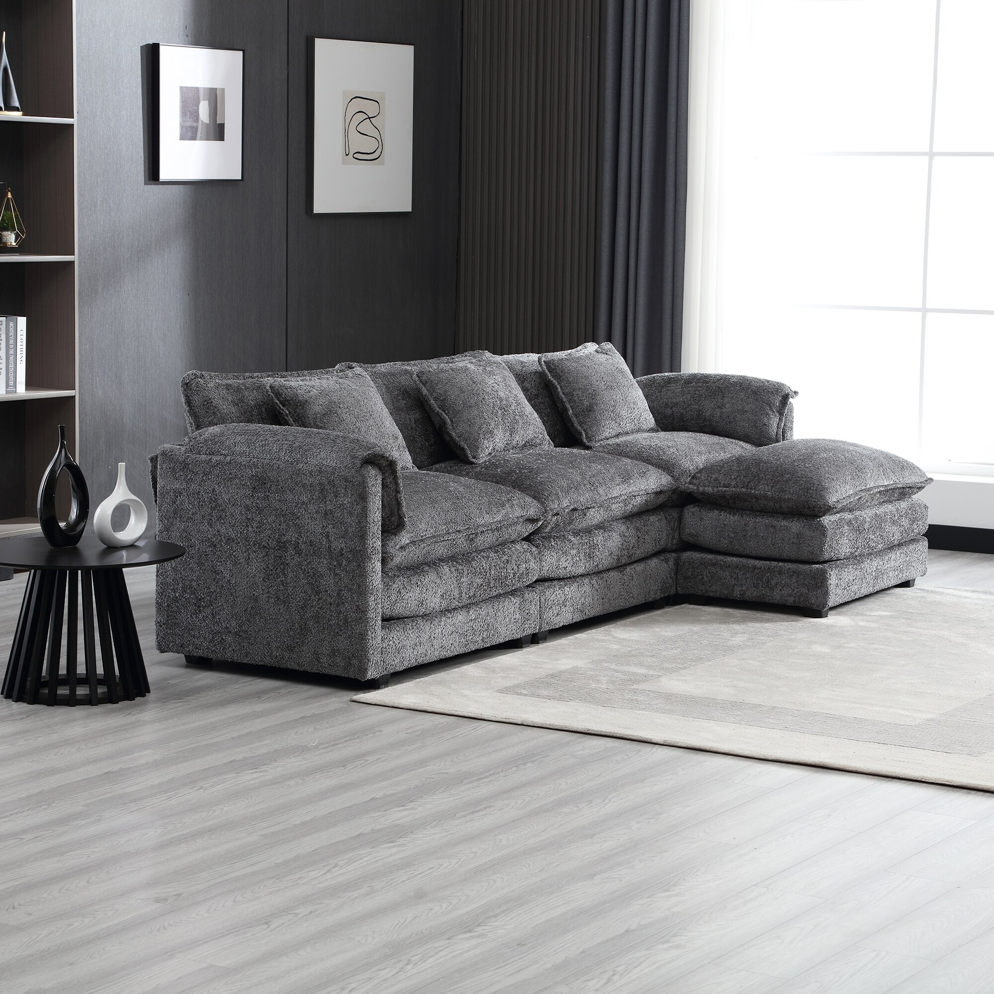 SINOFURN SYA370098BK Sofas-Loveseats - View #7