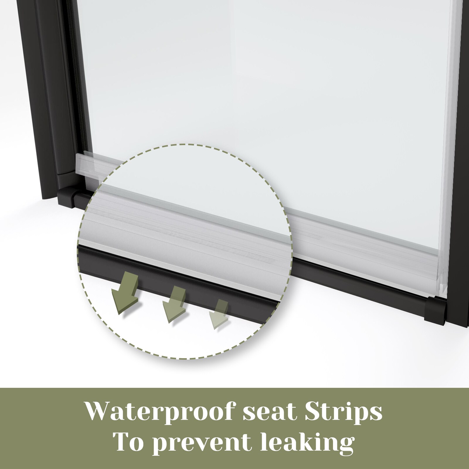 Forclover FRISD24MB Shower-Doors - View #4