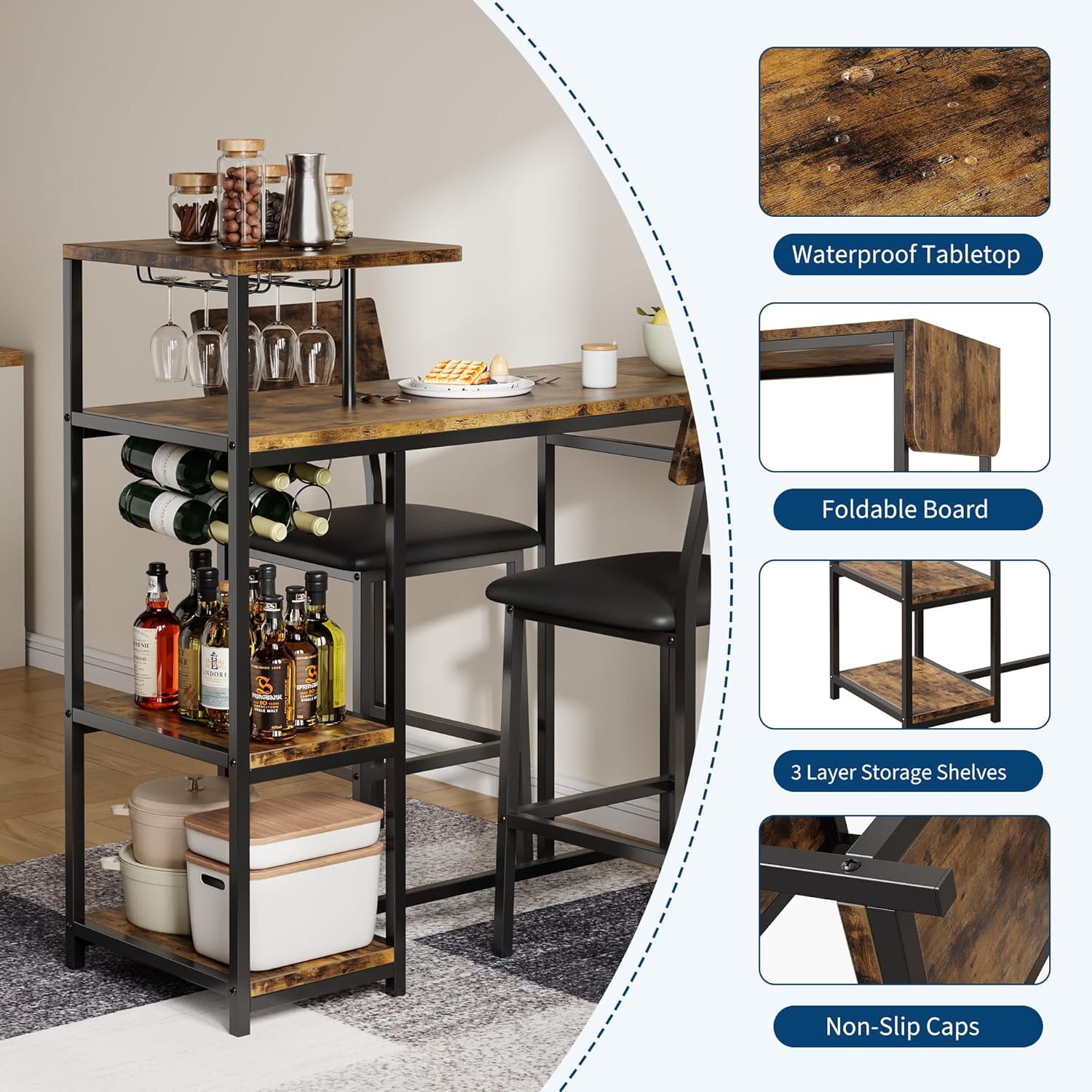 IdealHouse WEHHZ-H6119TXWVCWW Dining-Tables - View #6