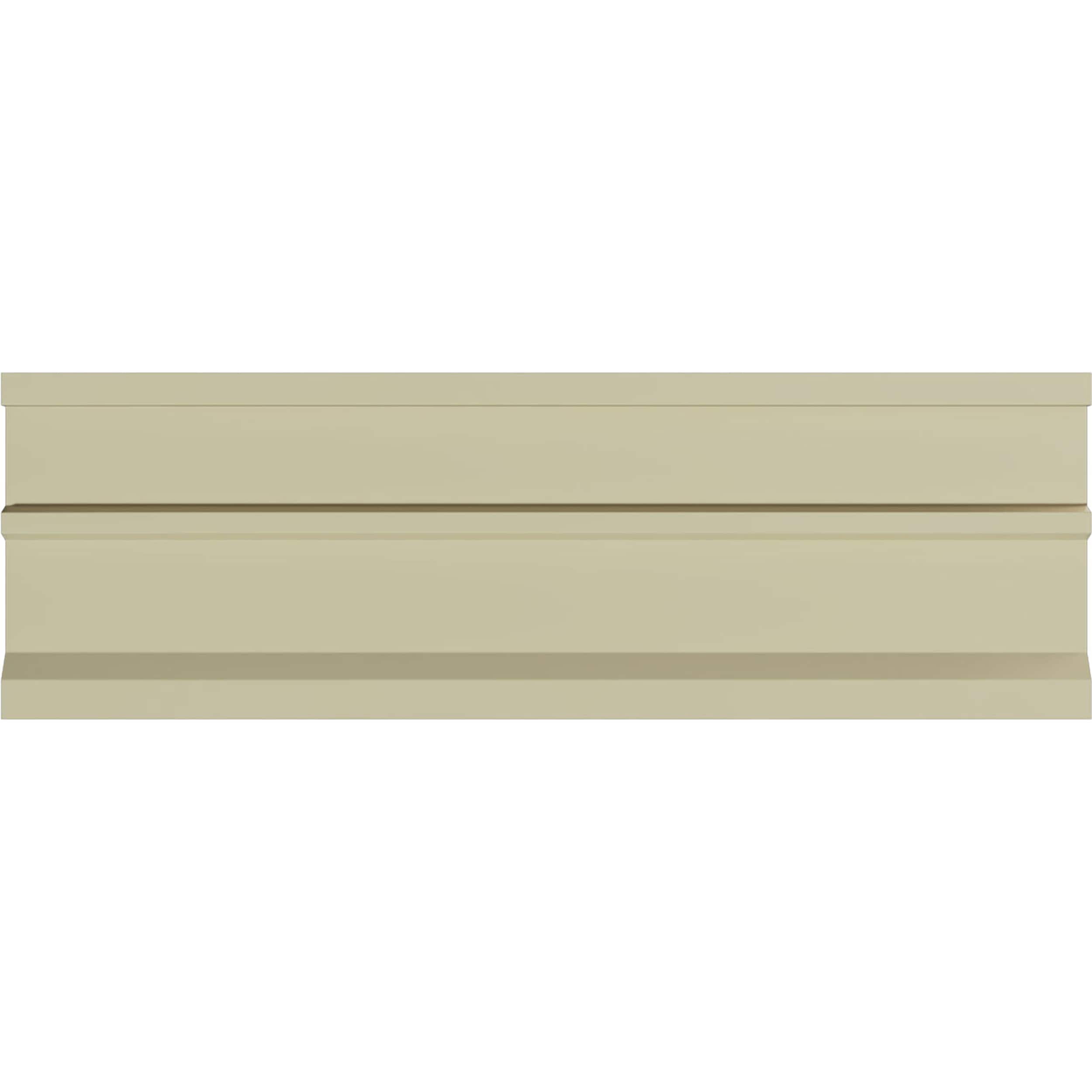 Wellington 5" White Urethane Decorative Chair Rail Moulding