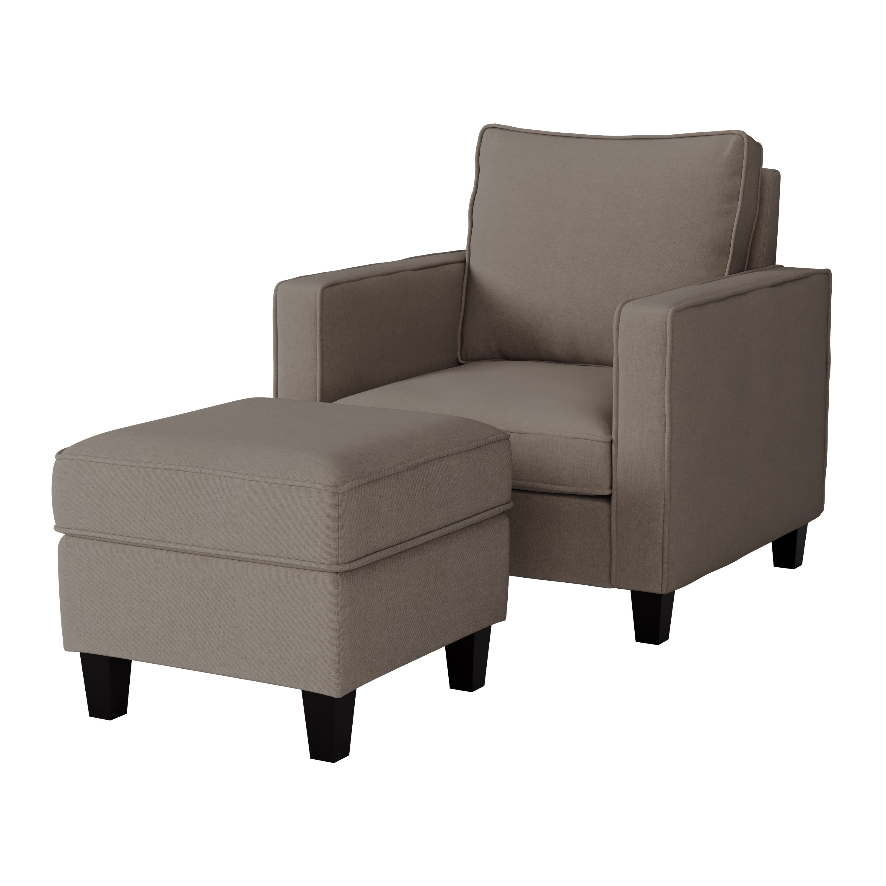 CorLiving LGA-305-Z3 2 Modern Dark Gray Accent Chair