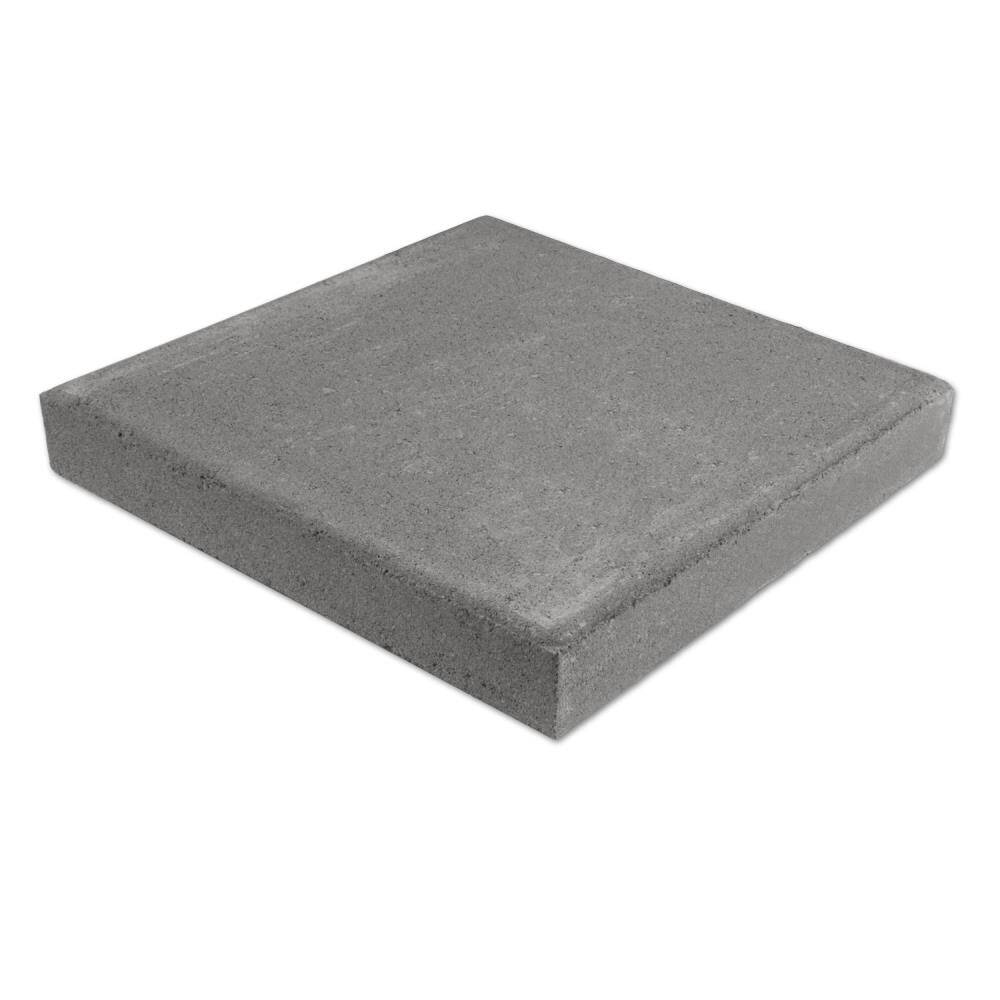  101616401 16-in x 2-in Natural Gray Color Concrete Patio Stone