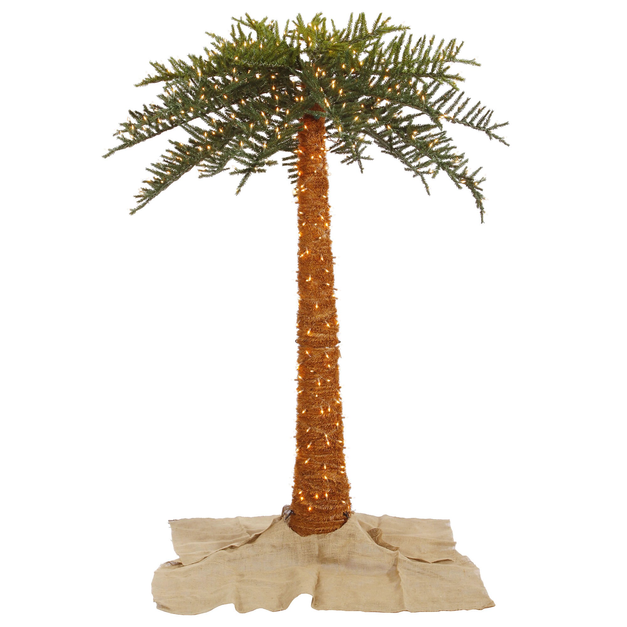 Vickerman K169361 72-in Green Indoor Palm Artificial Plant
