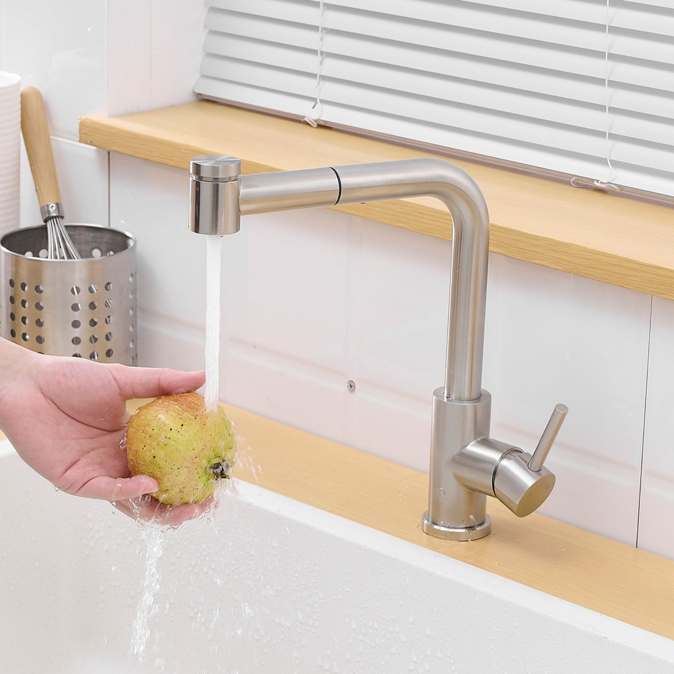 WELLFOR QJ-K-1339-33N Kitchen-Faucets - View #3