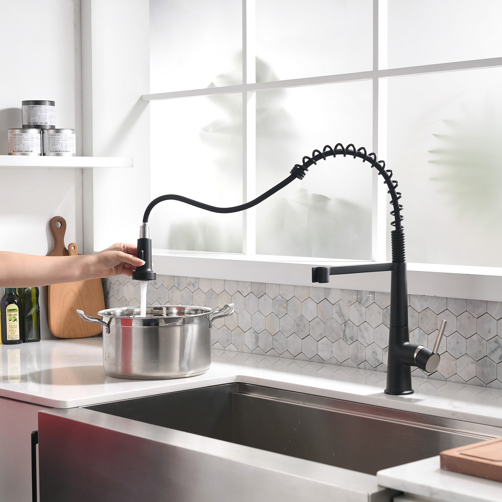 Fapully FA-B-1011B Kitchen-Faucets - View #5