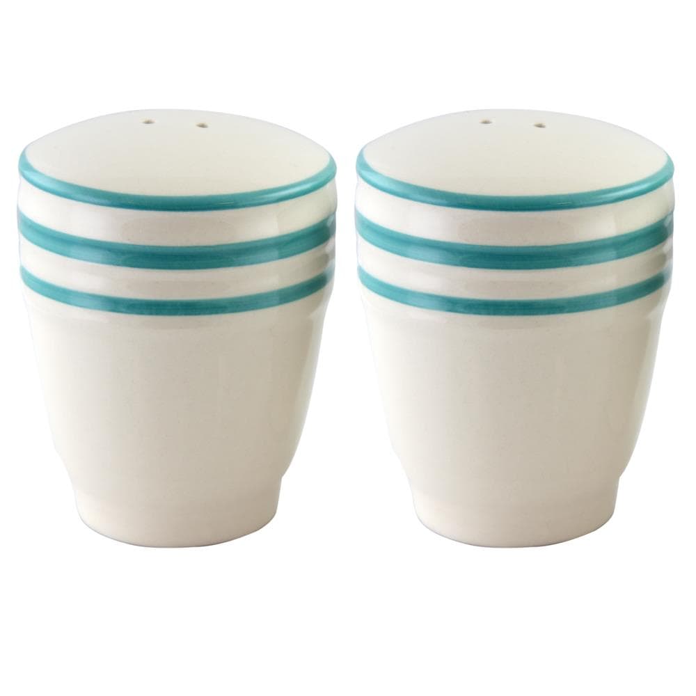 General Store 849100011M 2-Pack Teal Salt and Pepper Shaker(s)