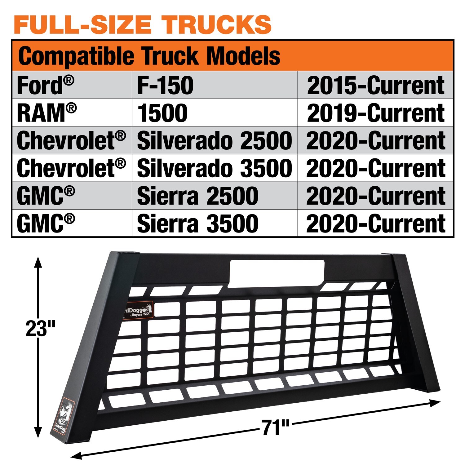 Buyers Products 851460 Cargo-Racking - View #2