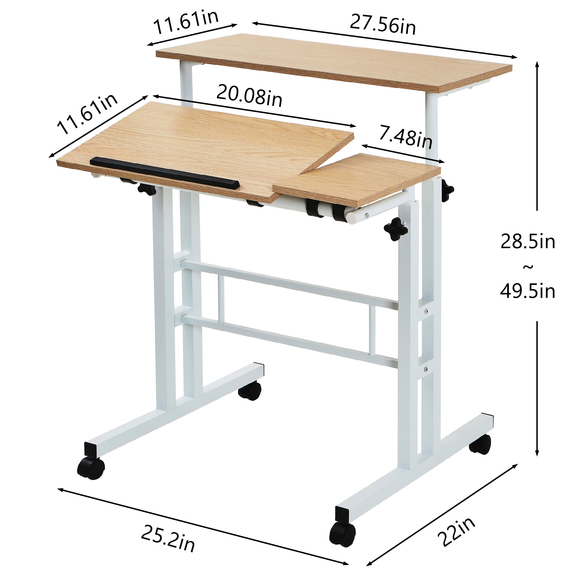 Vecelo LOE-MX-ECD01-NTW desks - View #3