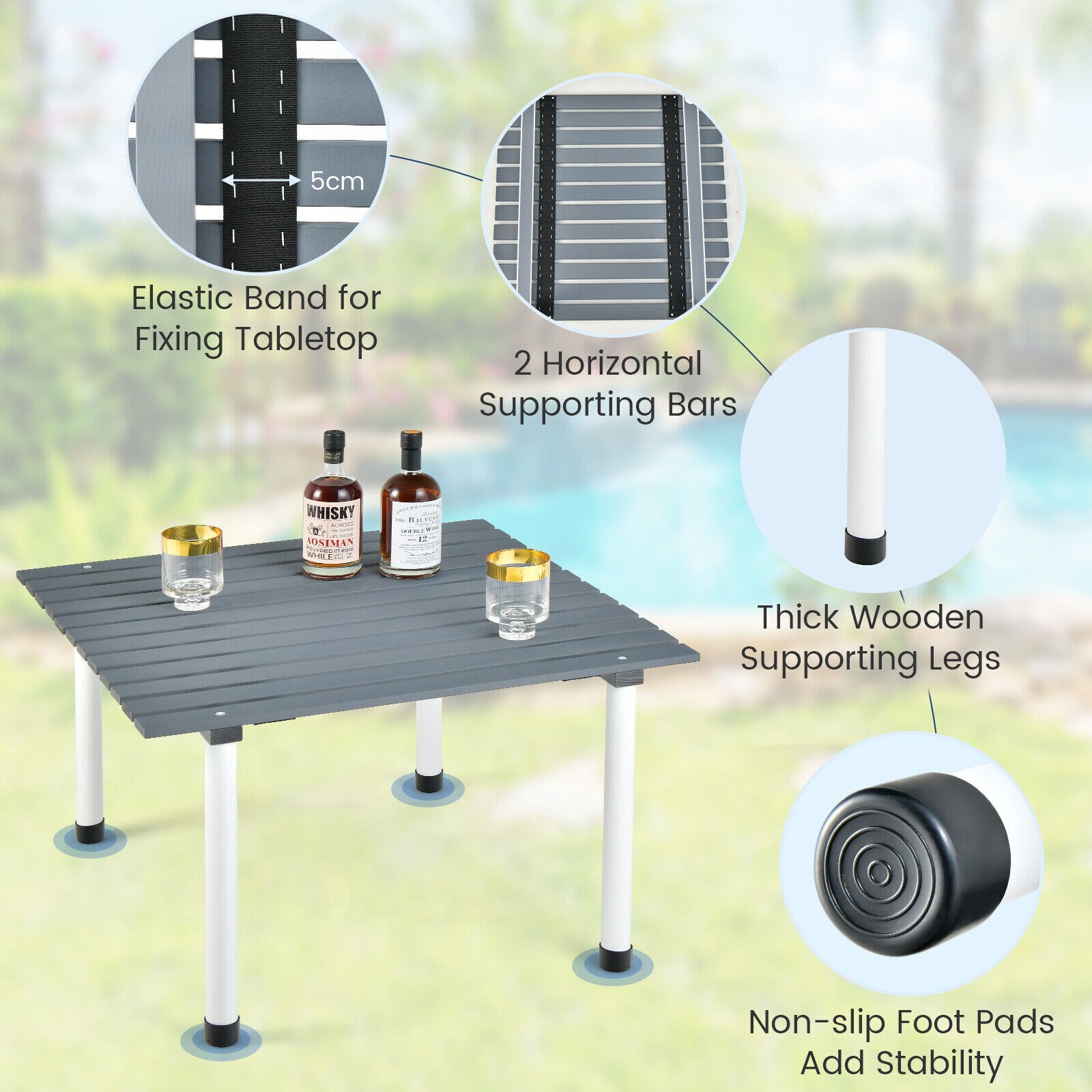 Slickblue D-CO-RG80901PN Picnic-Tables - View #5