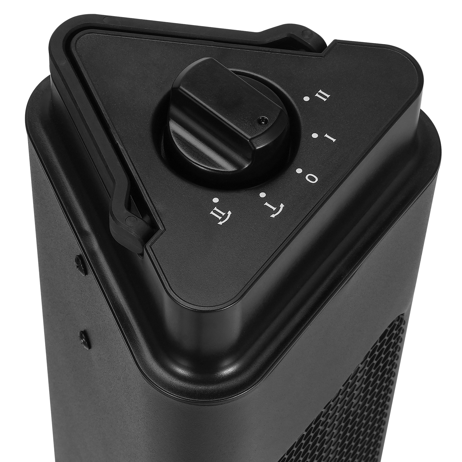 Black 31.5" Electric Infrared Convection Heater