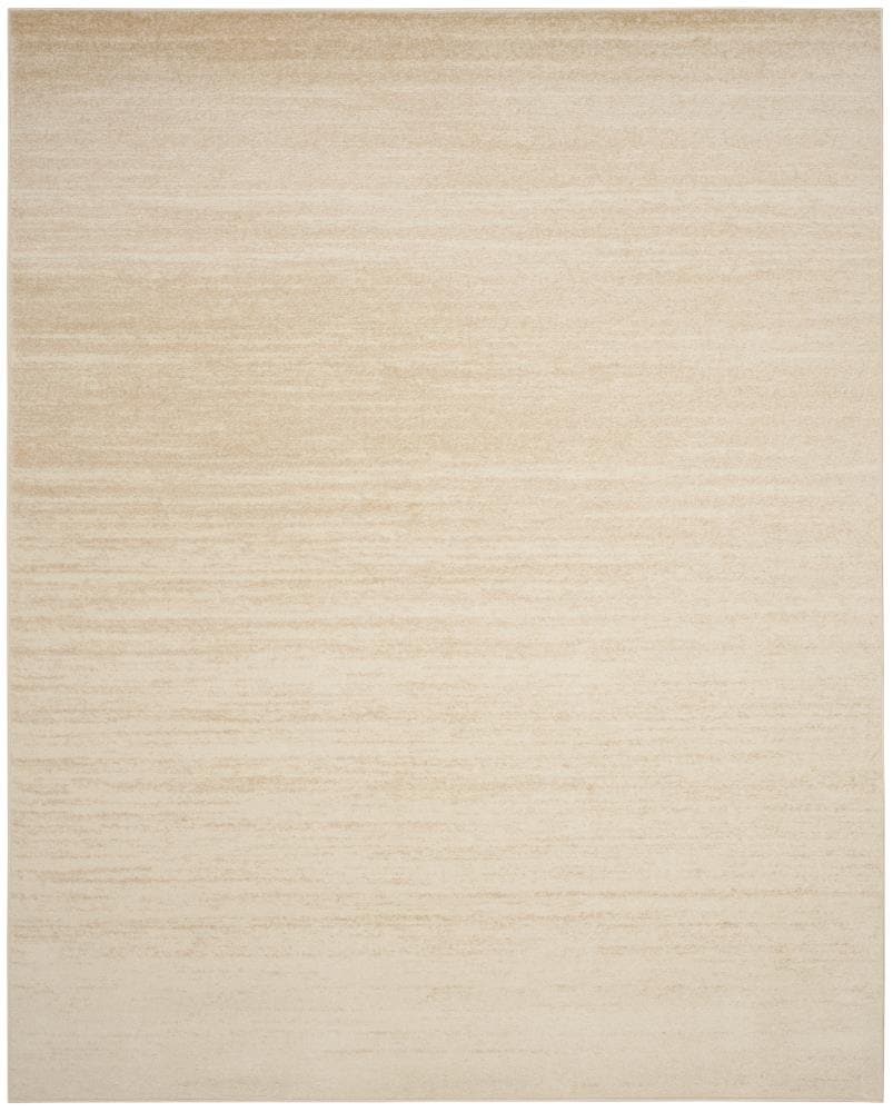 Safavieh ADR113W-10 Adirondack Sasha 10 x 14 (ft) Loomed Polypropylene Champagne/Cream Rectangular Indoor Ombre Industrial Area rug