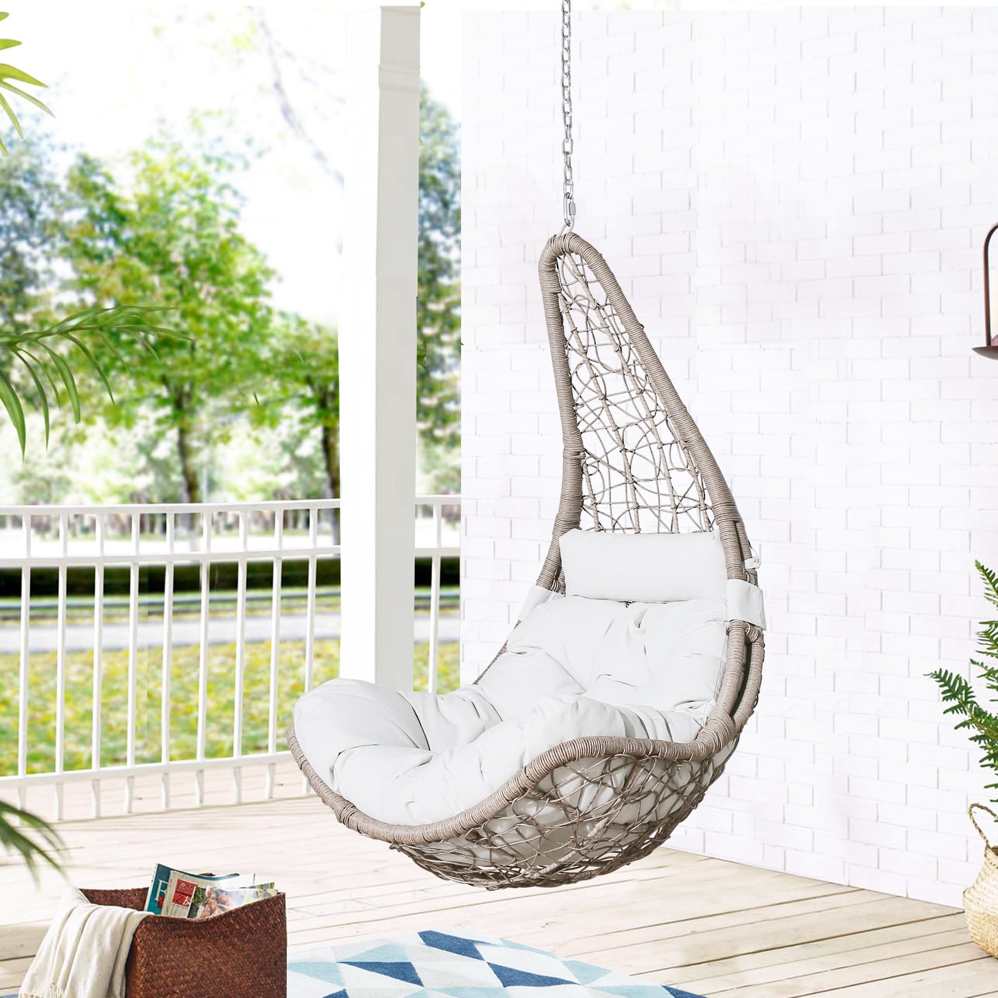 Portofino hanging egg discount chair