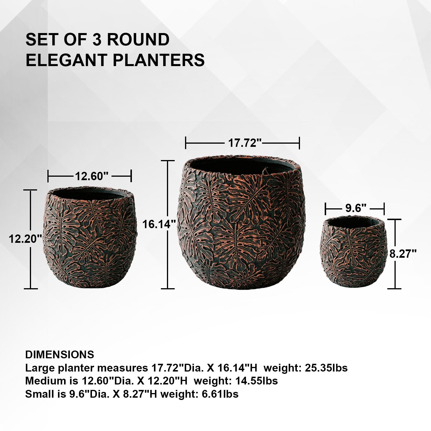XBrand PL6707BN Planter-Window-Box - View #2