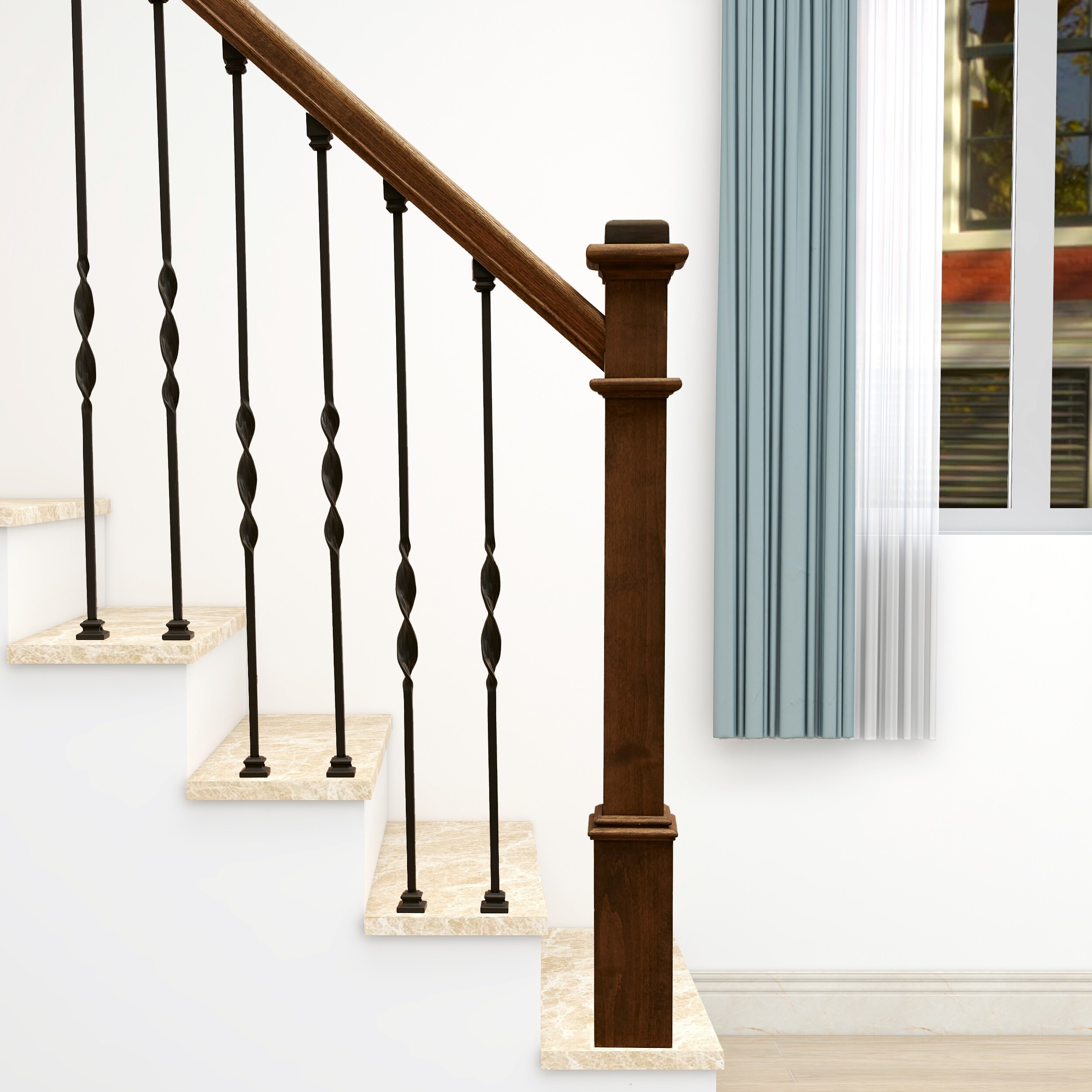RELIABILT WGSHR900SB Interior-Stairpart-Balusters - View #7