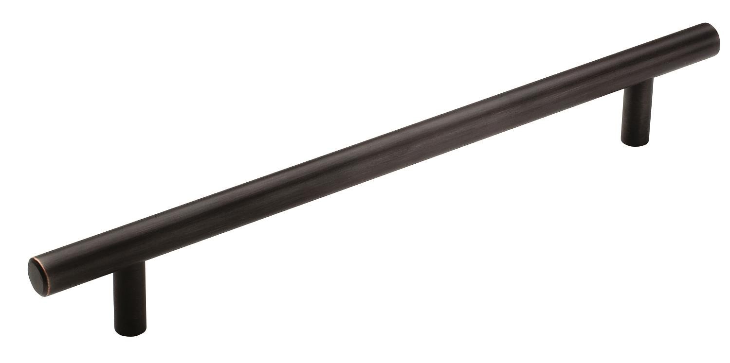 Amerock BP40518ORB Bar Pulls 7-9/16-in , 192mm Center to Center Oil Rubbed Bronze Cylindrical Bar