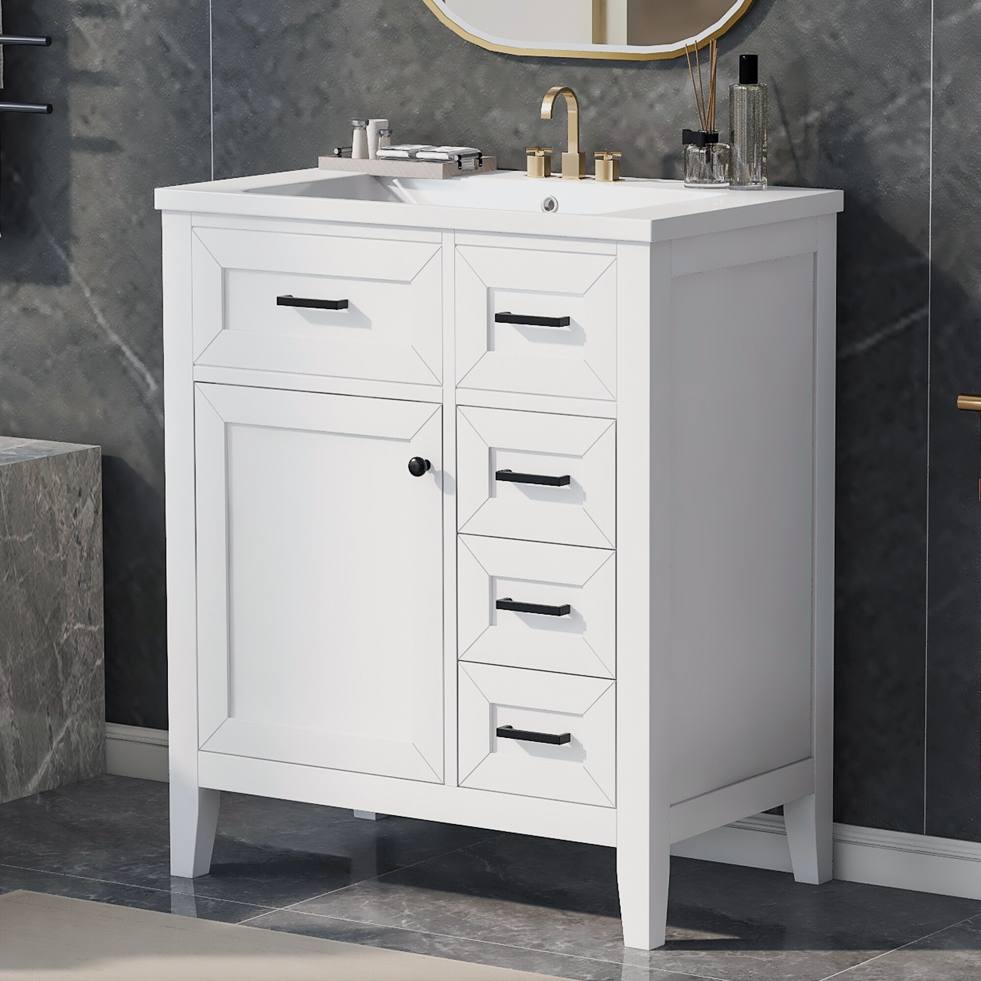 WELLFOR NIE-N7CB480-B vanities - View #2
