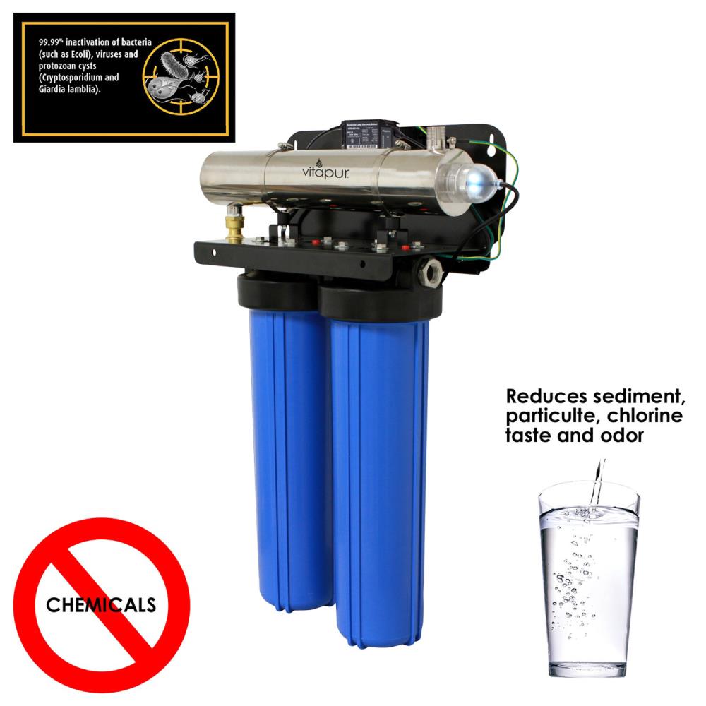 Vitapur Whole Home Stage Filter Water Filtration, one size, Blue