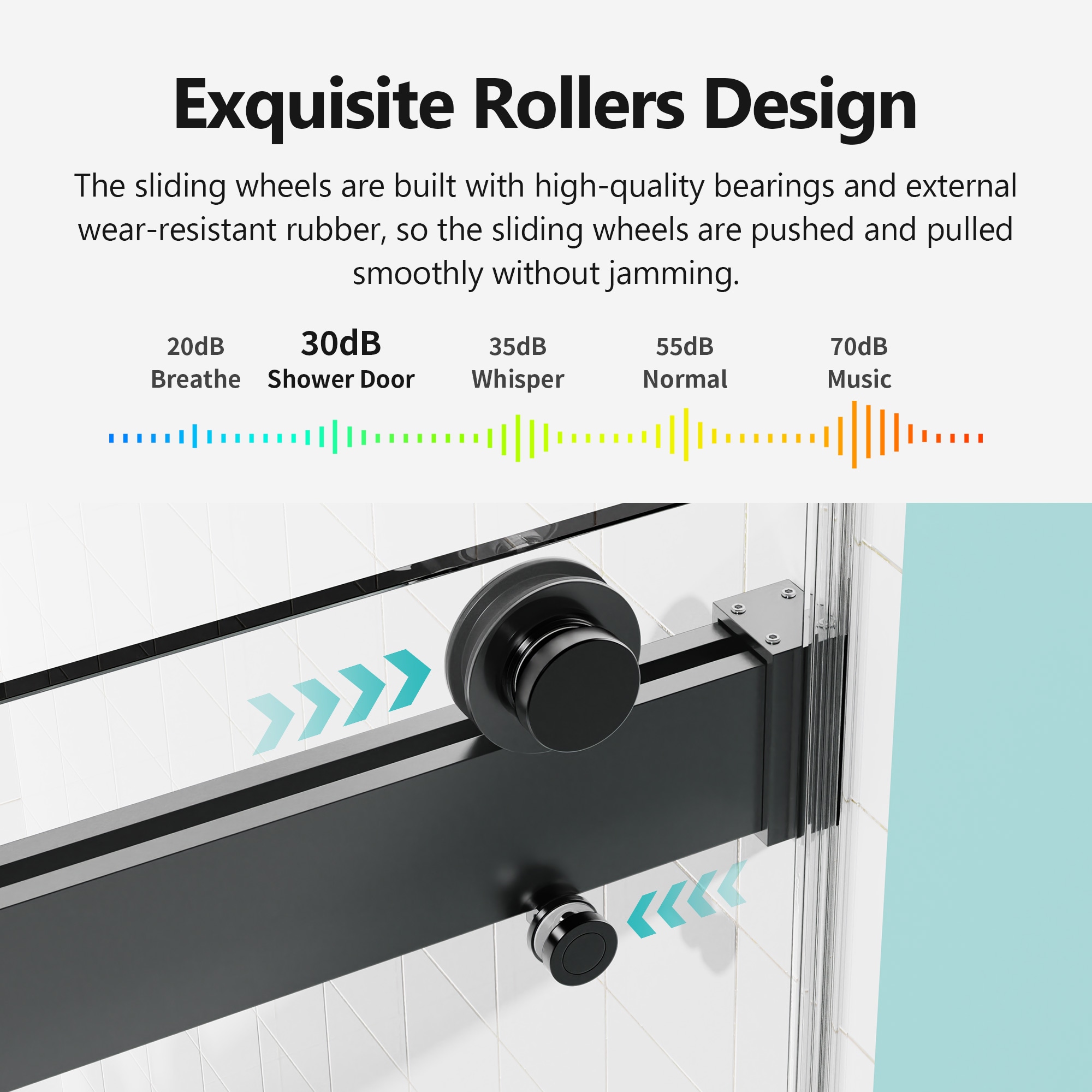 WELLFOR QPZ-TM26881 Shower-Doors - View #4