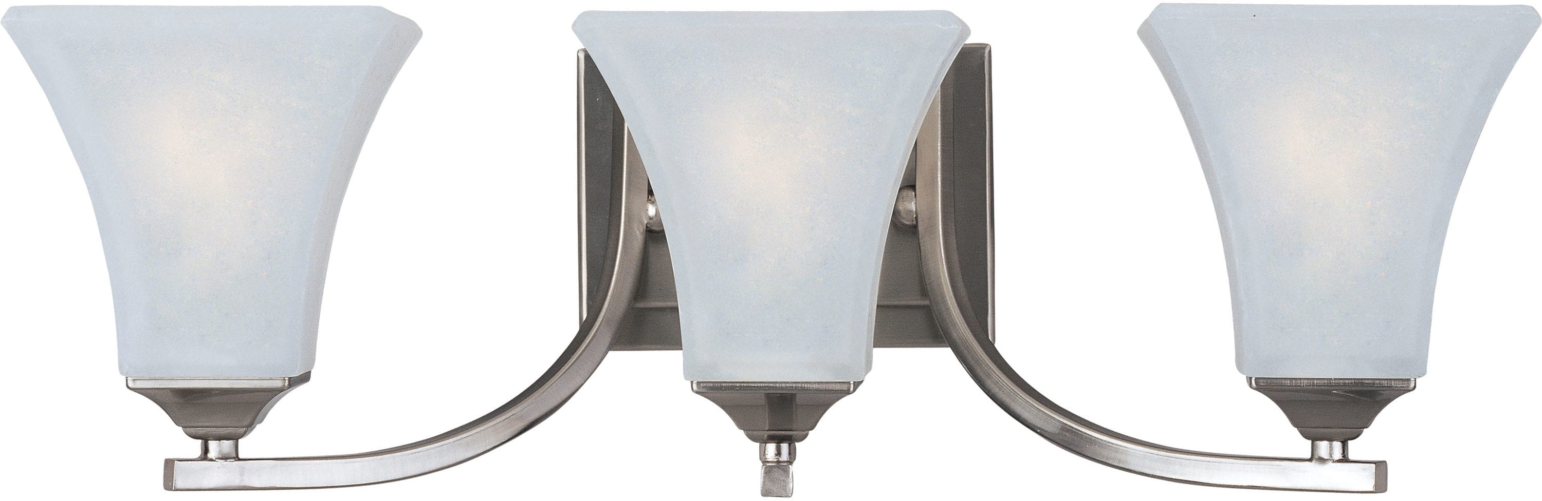 Maxim Lighting 20100FTSN Aurora 21.5-in 3 -Light Satin Nickel Modern/contemporary Vanity light