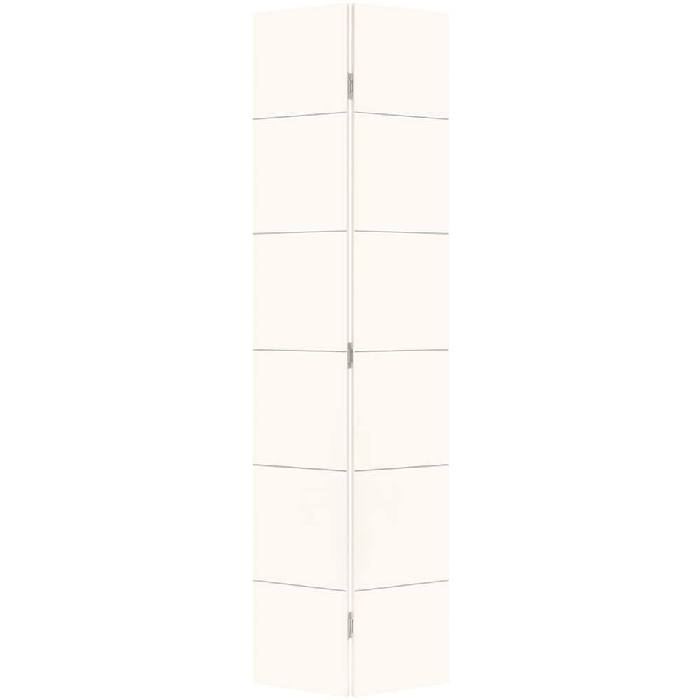 Masonite Melrose 24-in X 80-in Snowstorm Flush Smooth Hollow Core ...