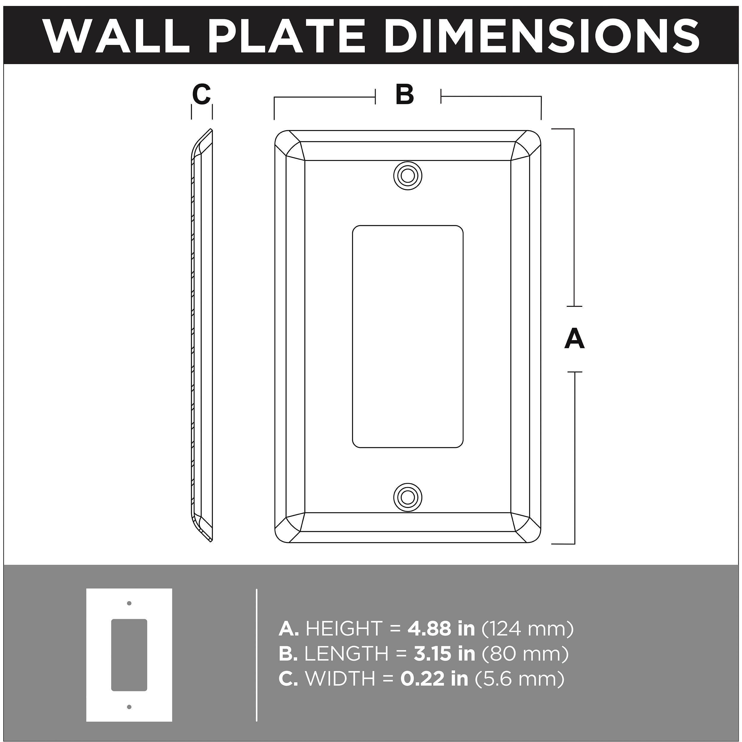 allen + roth W45065-SN-KT Electrical-Wall-Plates - View #9