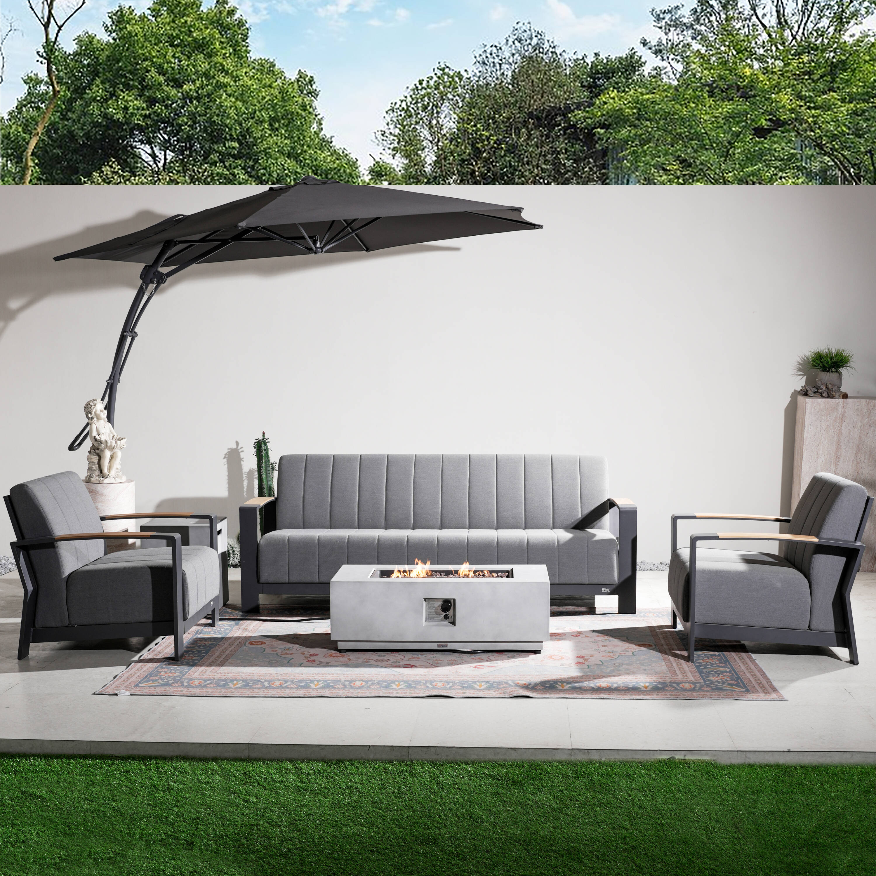 Direct Wicker DWG-2335SCTS&924TA Patio-Conversation-Sets - View #3