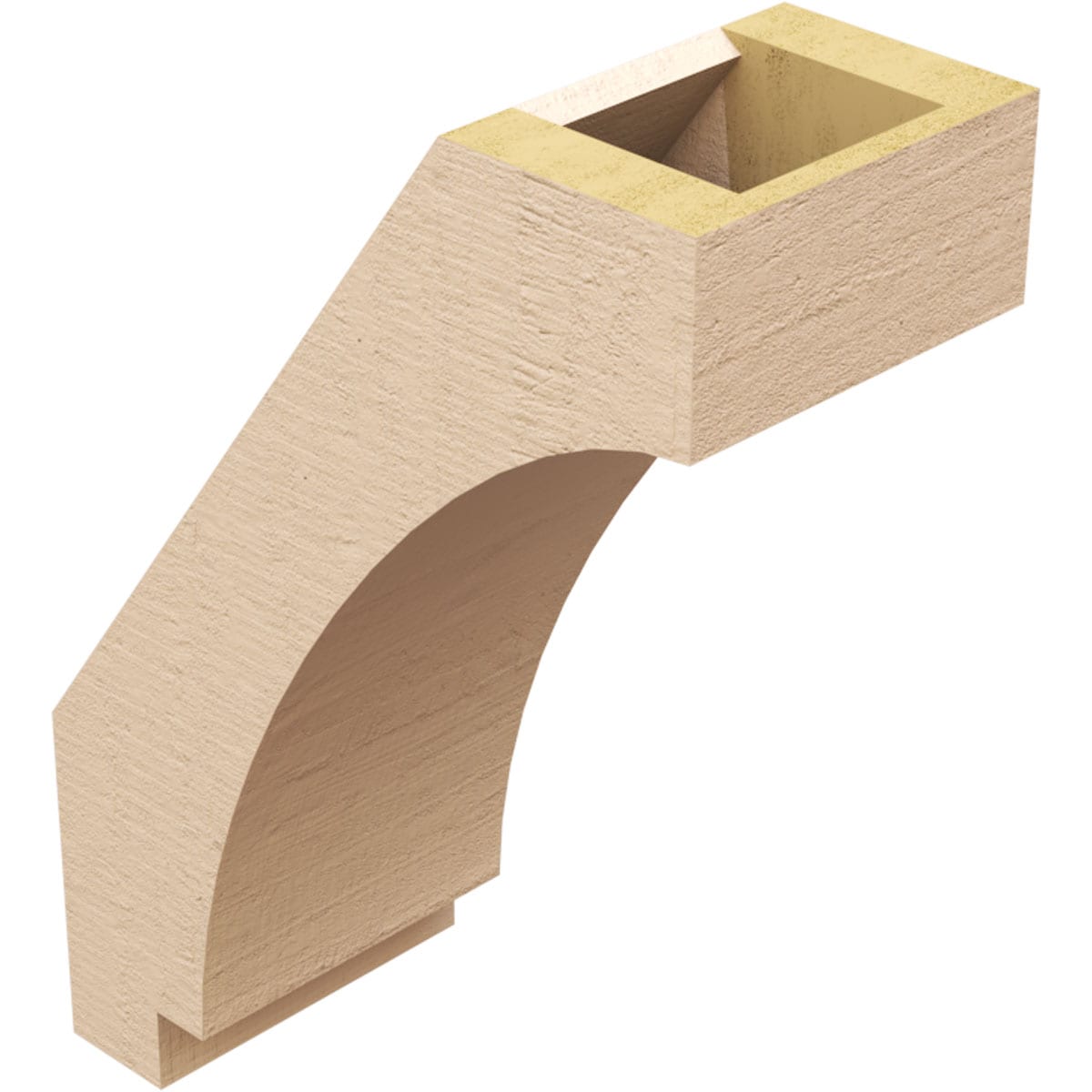Ekena Millwork BRCUR05X10X14IMPRCPR braces - View #6