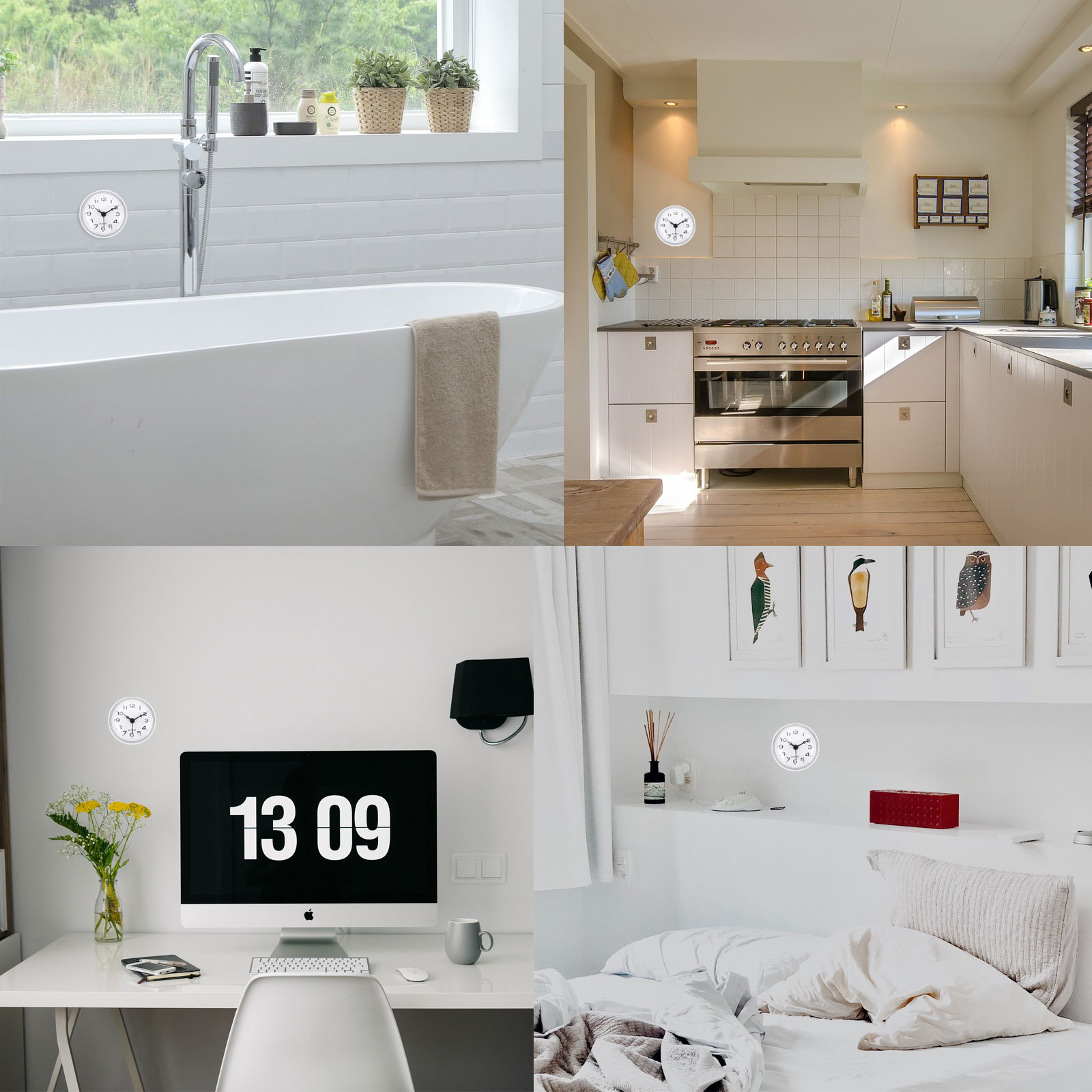 PATIKIL S26020300UX2330 Indoor-Outdoor-Clocks - View #6