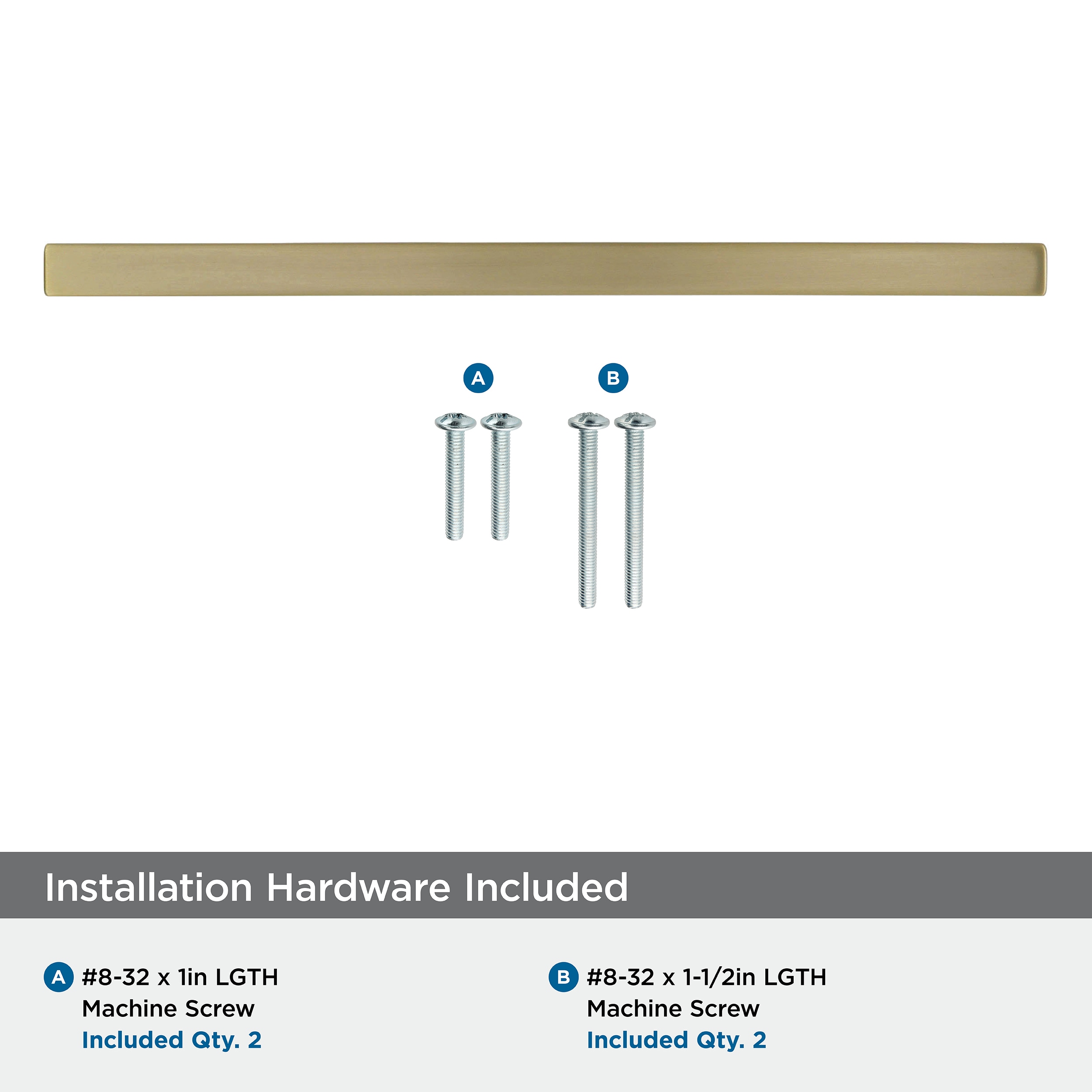 Amerock 10VMP26204BBZ Cabinet-Pulls - View #3