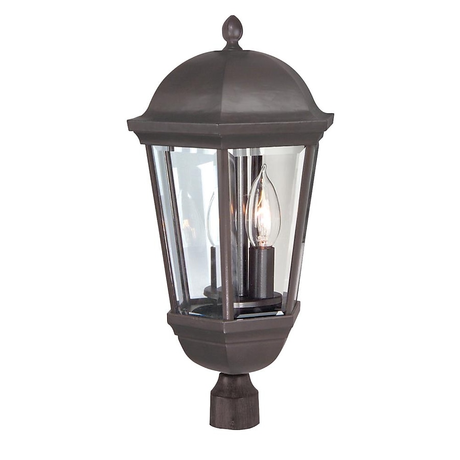 Craftmade Britannia 180-Watt 19.75-in Oiled Bronze Outdoor Traditional Post Light Craftmade Britannia 180-Watt 19.75-in Oiled Bronze Outdoor Traditional Post Light