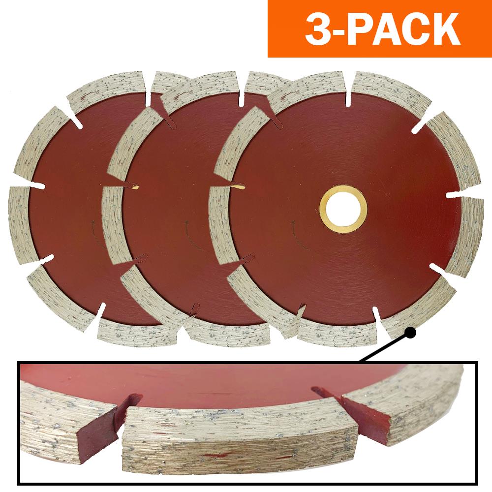 Grip Tight Tools B1558 - 3 4-1/2-in Wet/Dry Standard tooth Rim Diamond Saw Blade