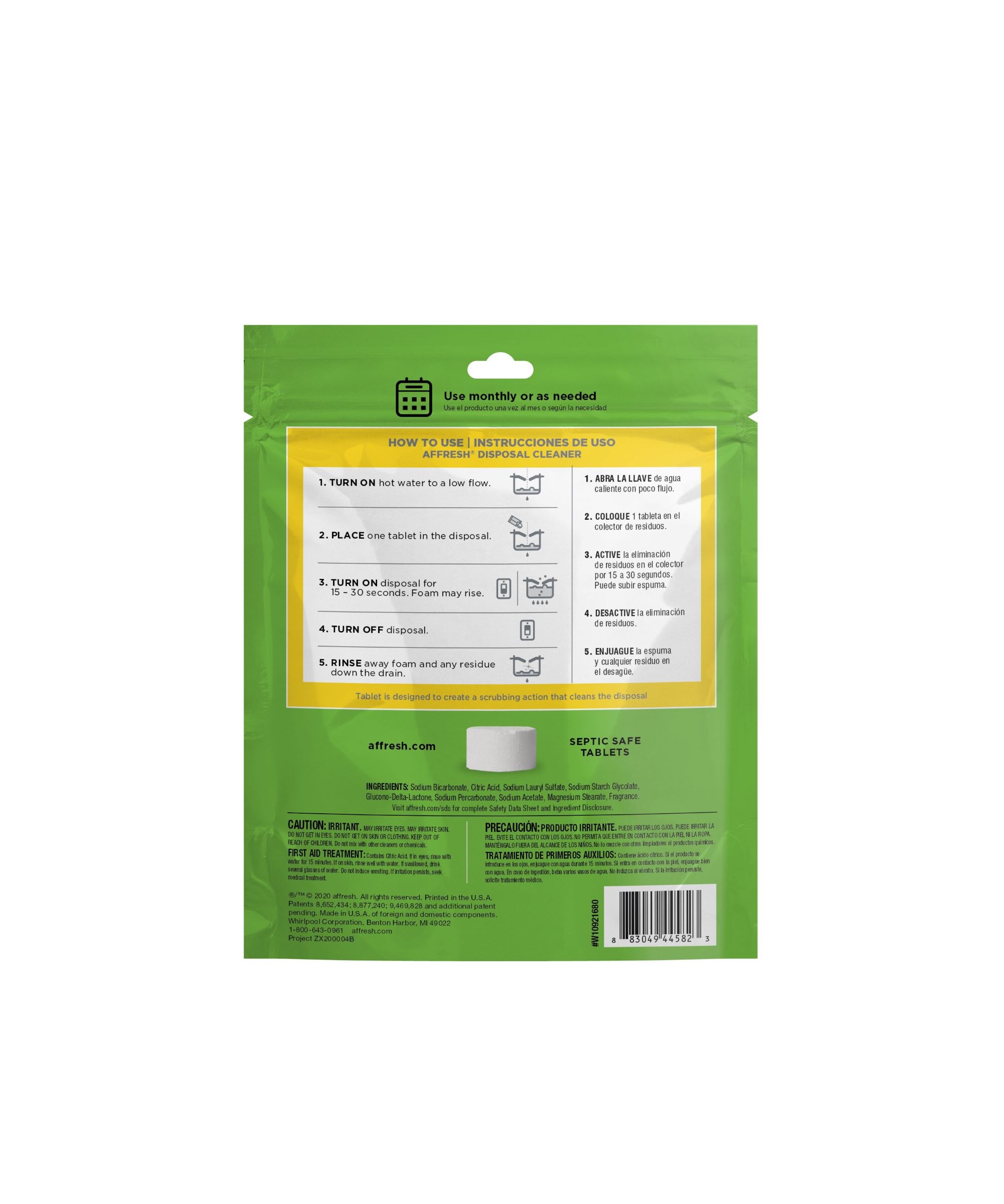 affresh W10921680 Garbage-Disposal-Cleaners - View #2
