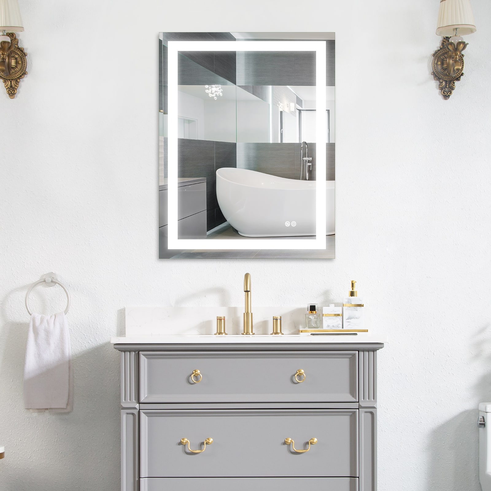 Forclover TAK-LM02F12030 Framed-Bath-Mirrors - View #11
