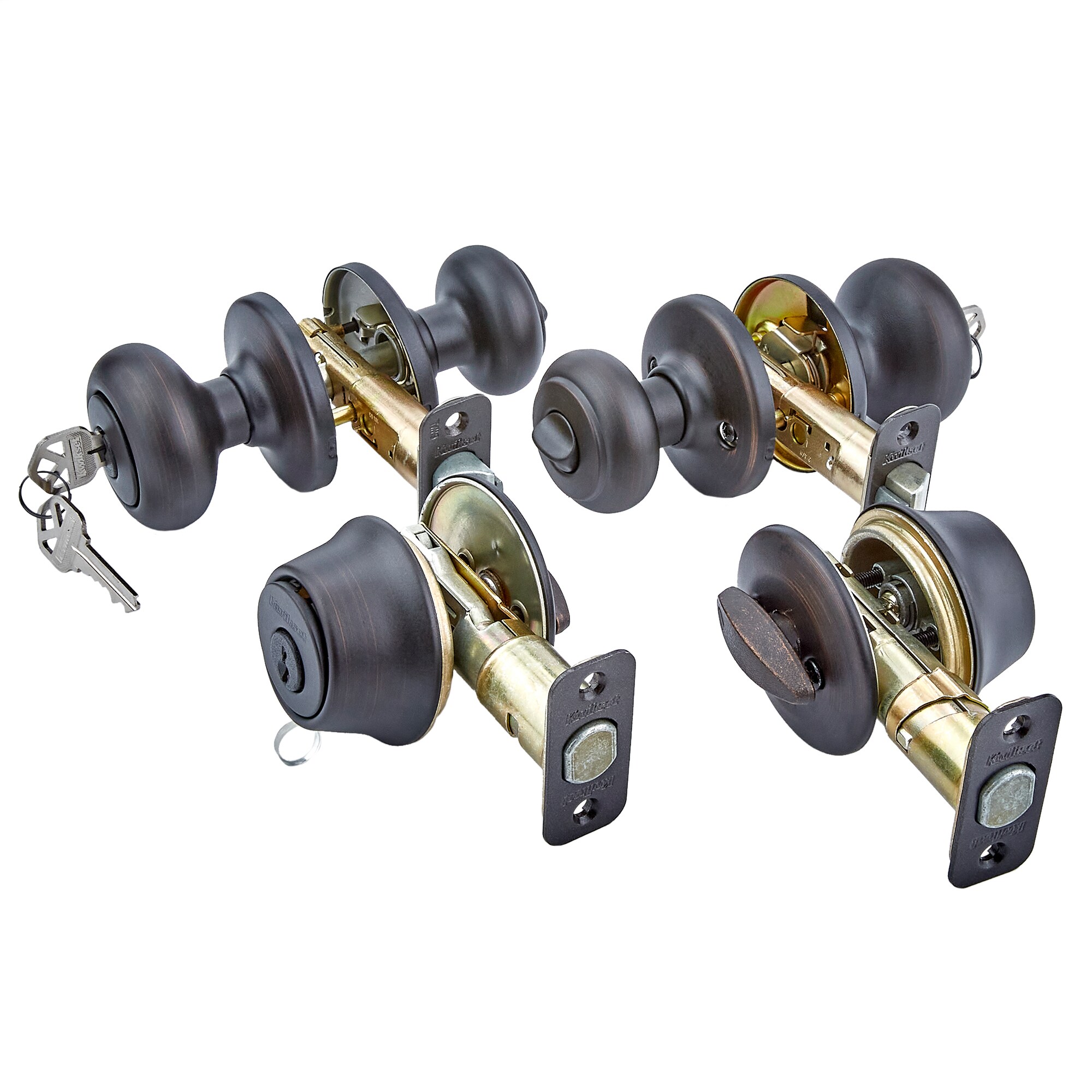 Kwikset 242CV 11P CP CODE K2 Door-Knobs - View #4
