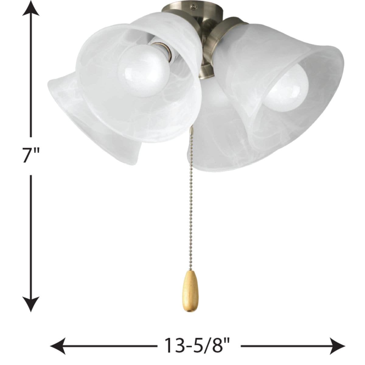 Progress Lighting P2643-09WB Ceiling-Fan-Blade-Arms - View #4