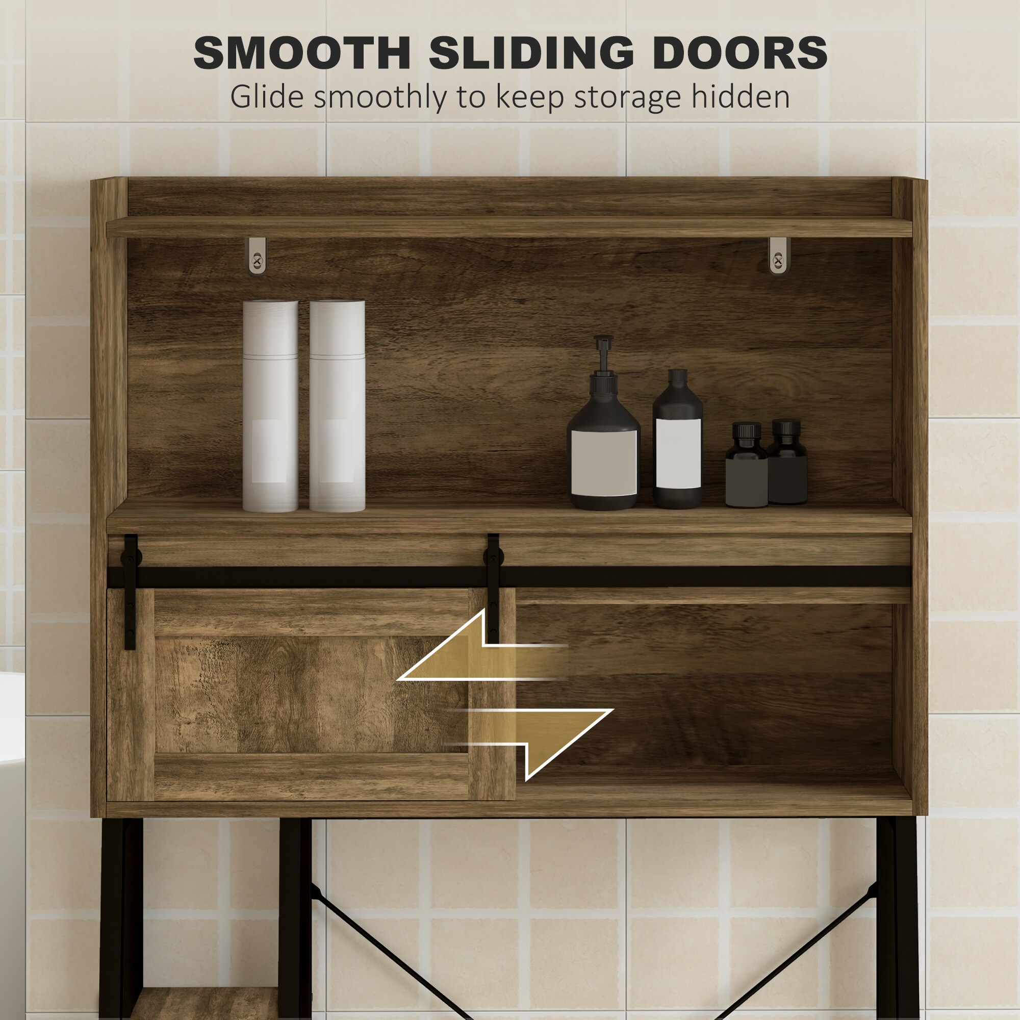 HomCom 834-770V80CF etageres - View #7