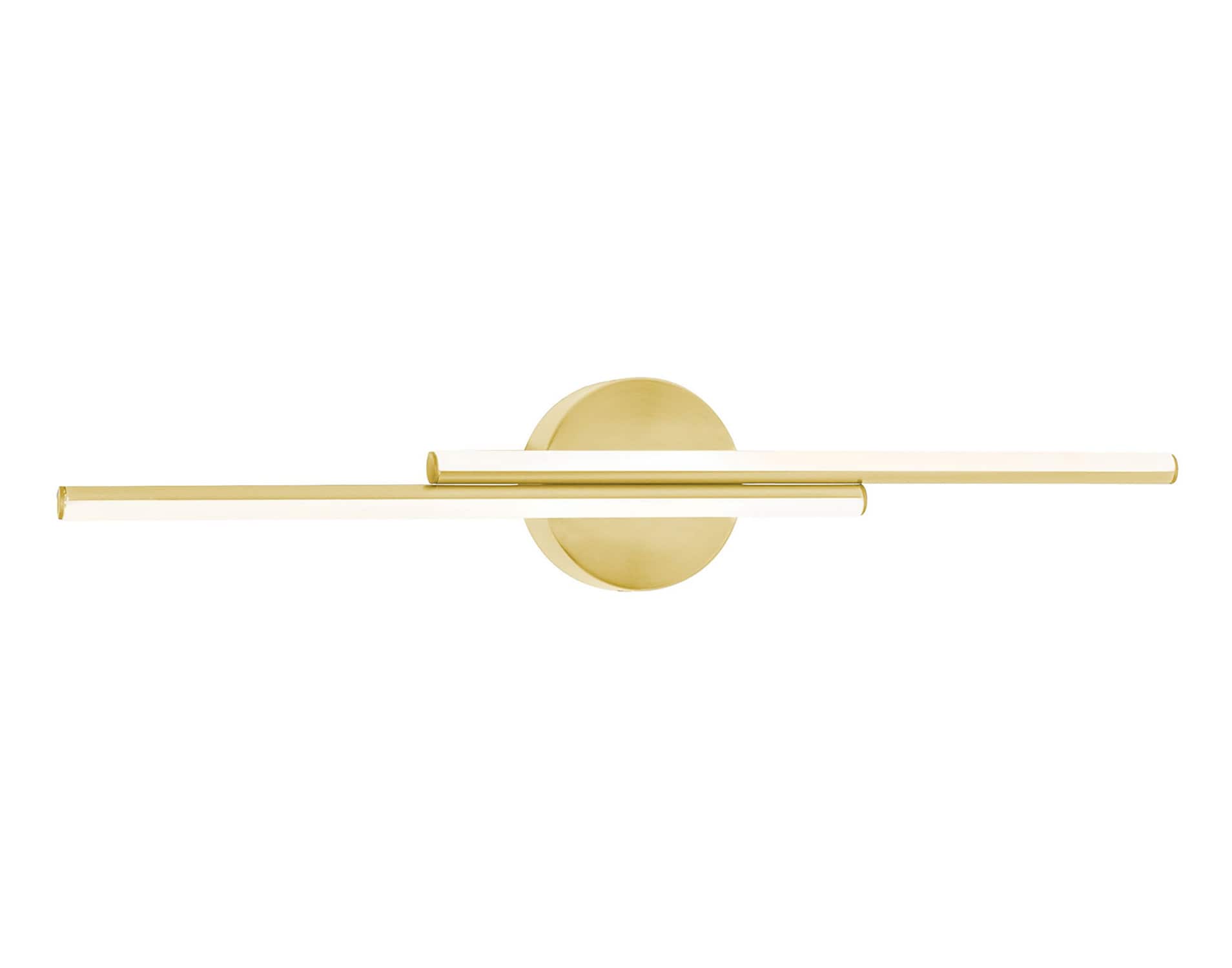 Ella 24'' Satin Brass LED Dimmable Vanity Light