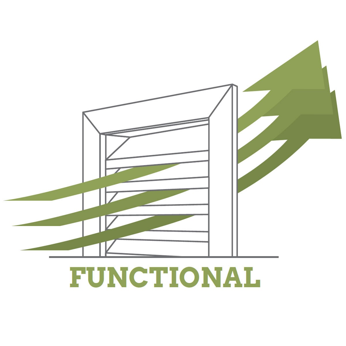 Ekena Millwork GVPOL12X3401FUN Gable-Vents - View #5