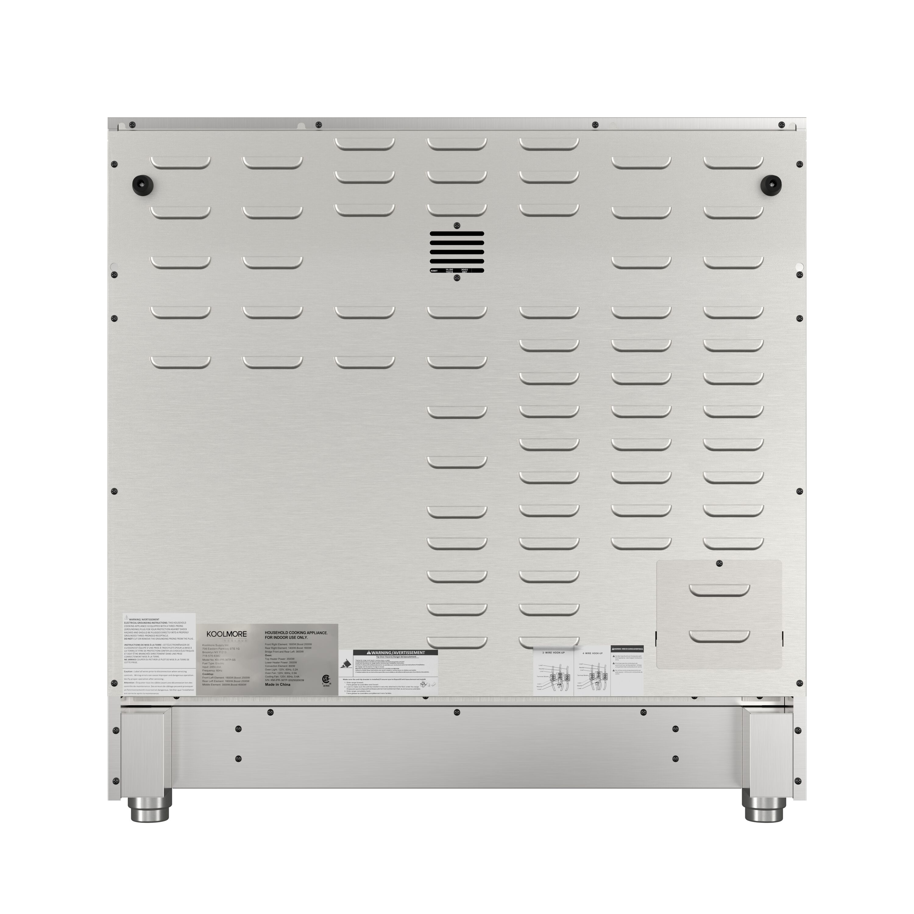 KoolMore LOW-KM-IPR-36TP-SS Freestanding-Electric-Ranges - View #13
