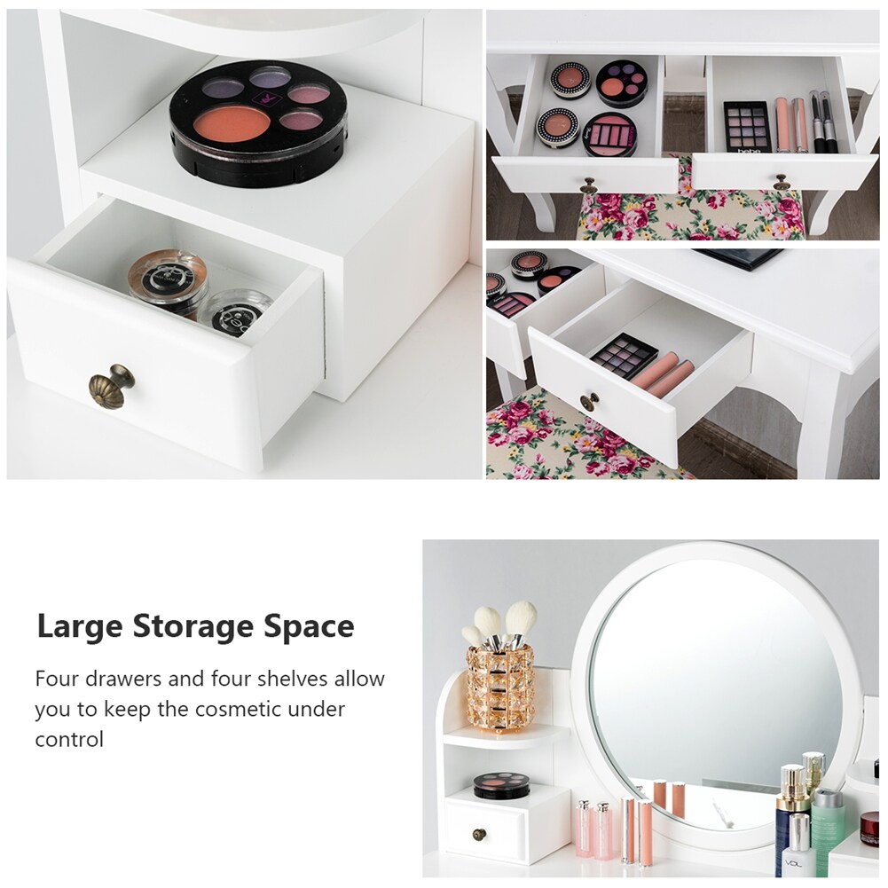Costway CSHY001319 Bedroom-Vanities - View #4